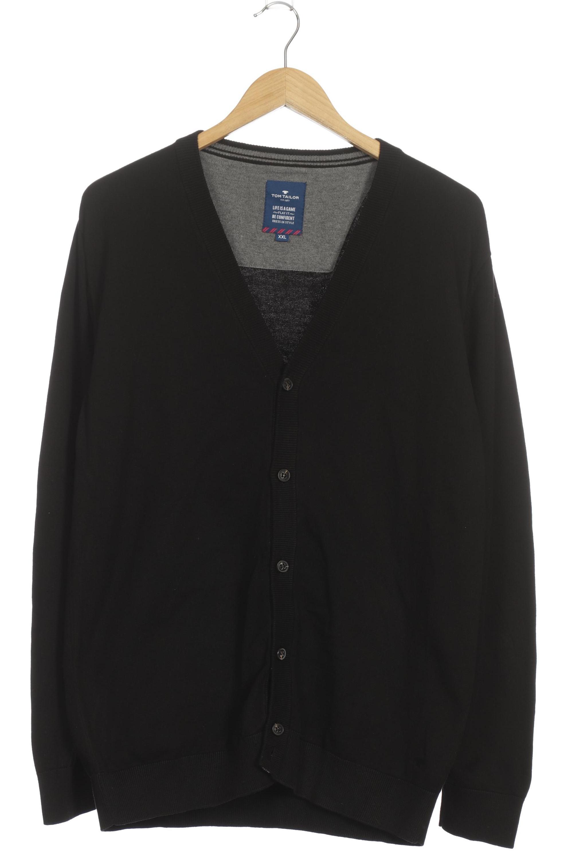 Thumbnail - Tom Tailor Herren Strickjacke, schwarz, Gr.