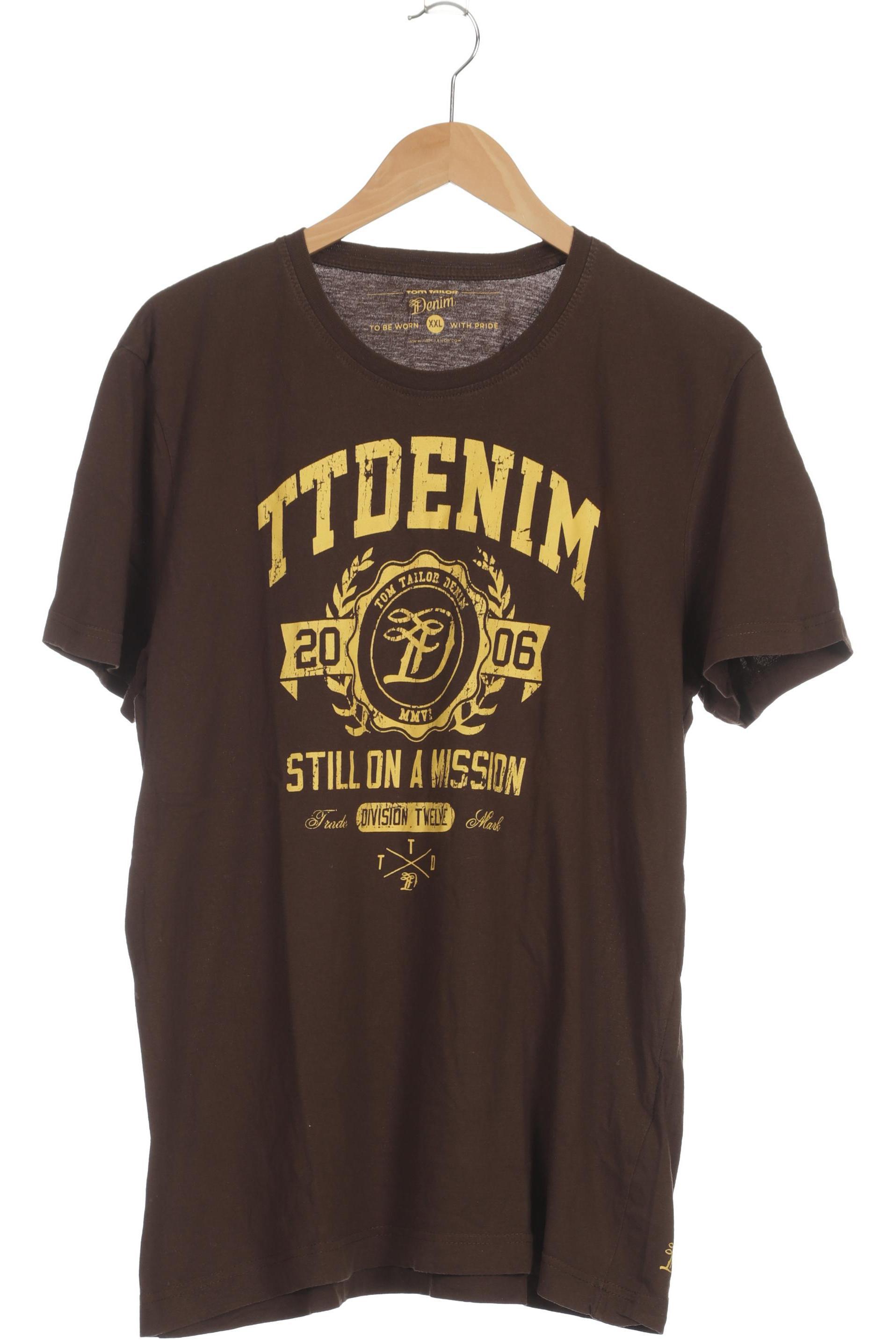 

Tom Tailor Herren T-Shirt, braun, Gr.