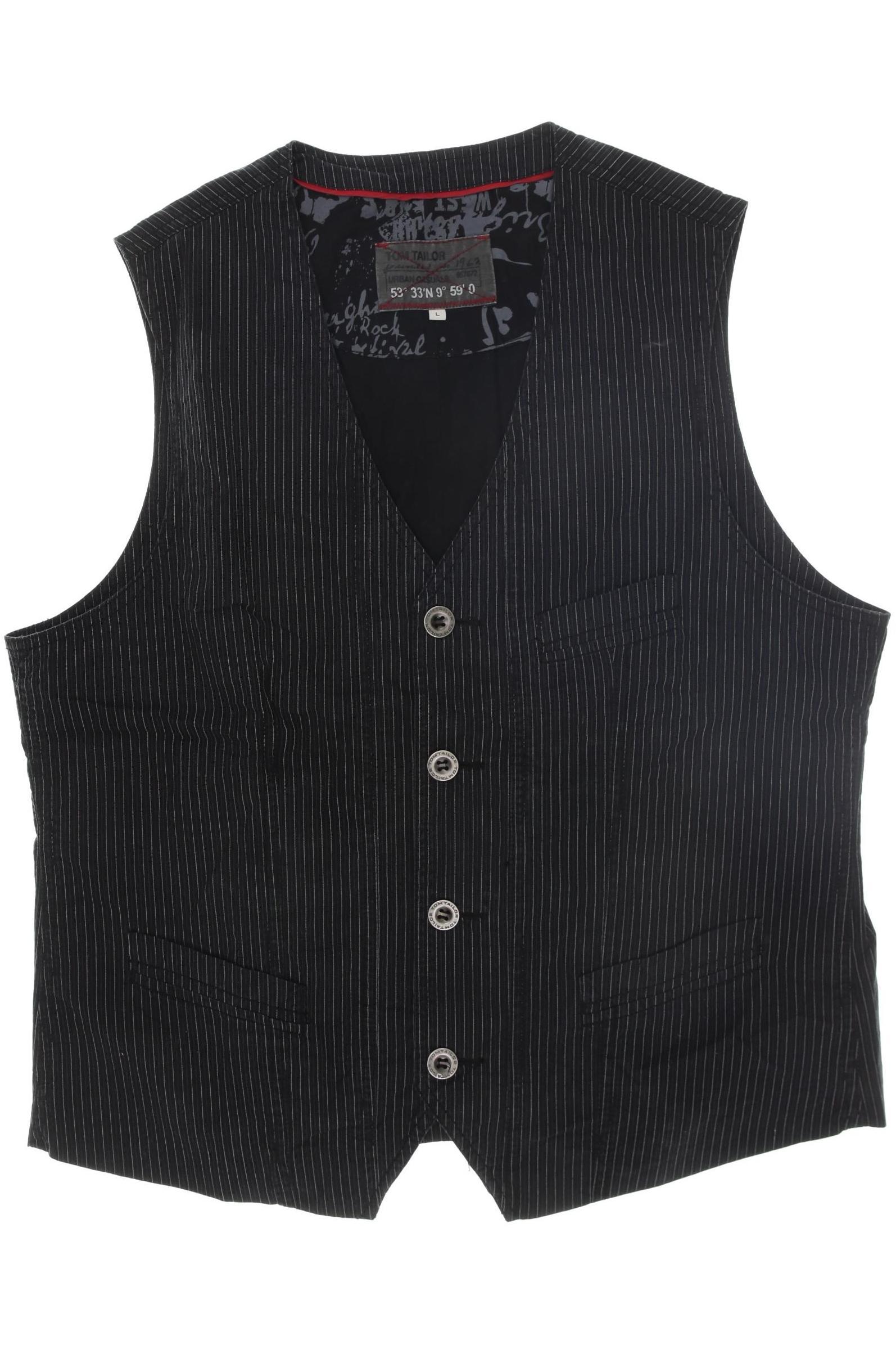 

Tom Tailor Herren Weste, blau, Gr.