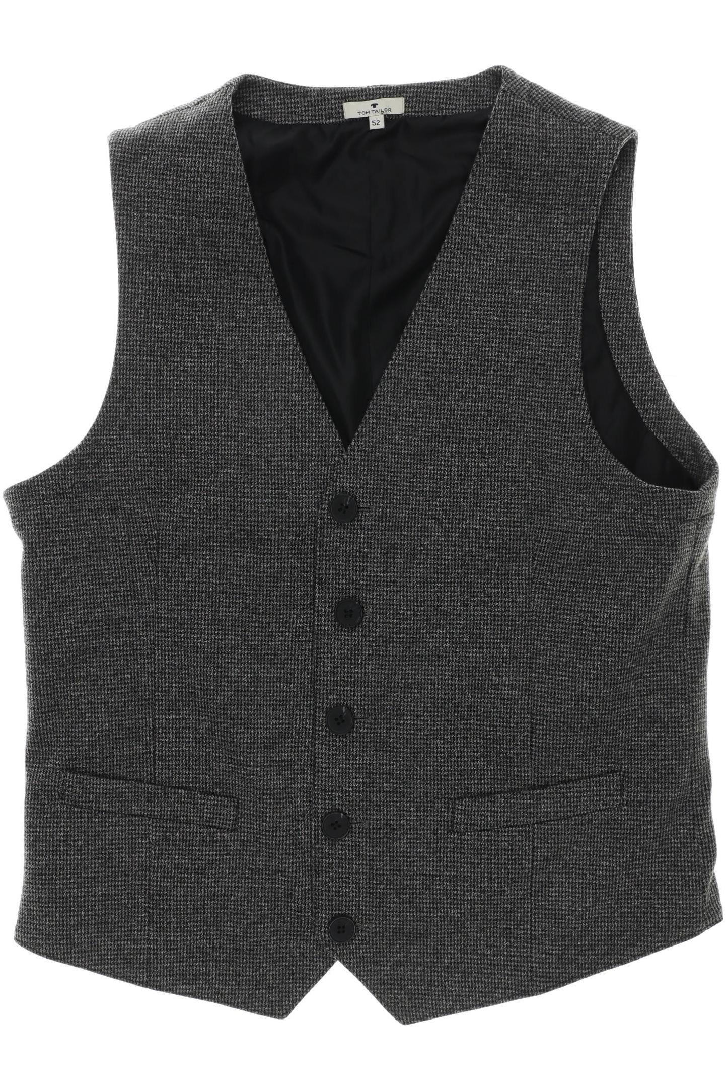 

Tom Tailor Herren Weste, grau, Gr. 52