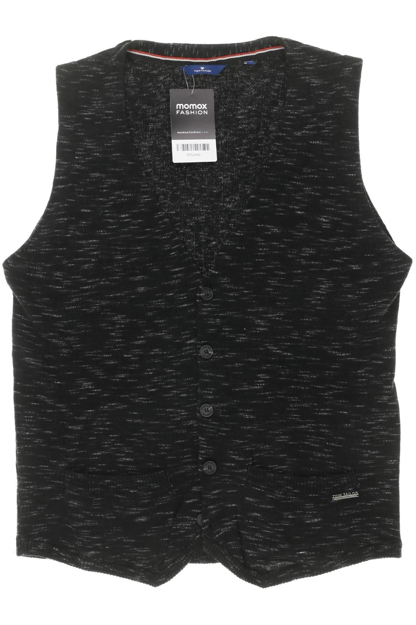 Thumbnail - Tom Tailor Herren Weste, schwarz, Gr.