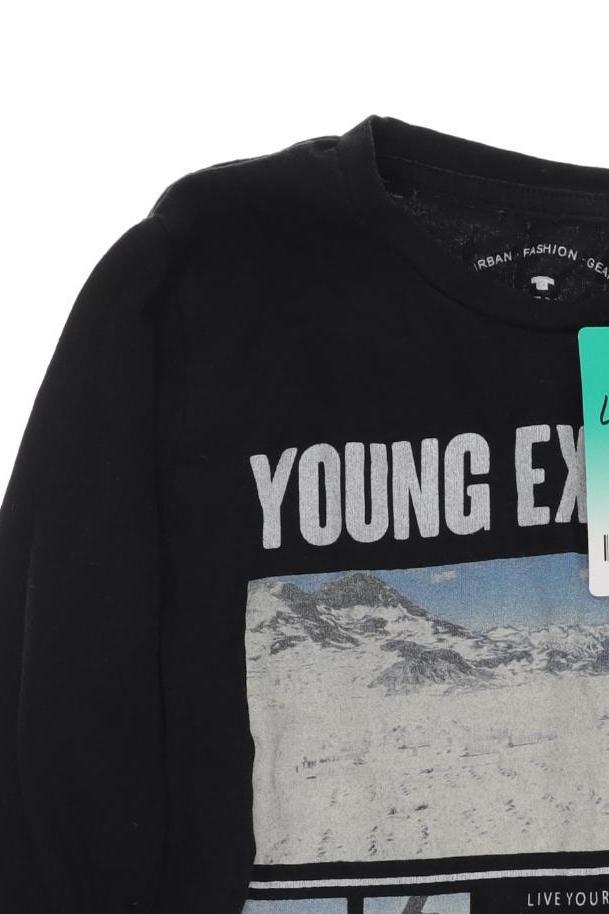 Thumbnail - Tom Tailor Jungen Langarmshirt, schwarz, Gr. 116
