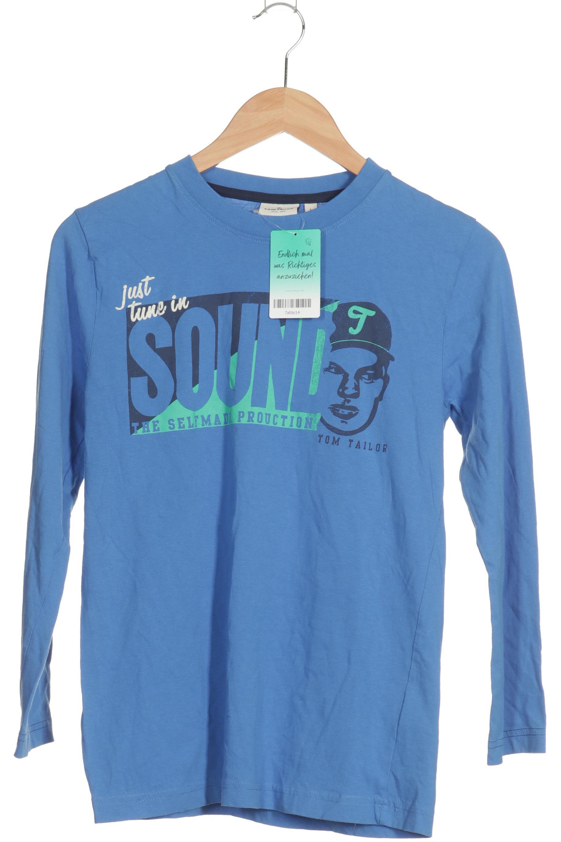 

Tom Tailor Damen Langarmshirt, blau, Gr.