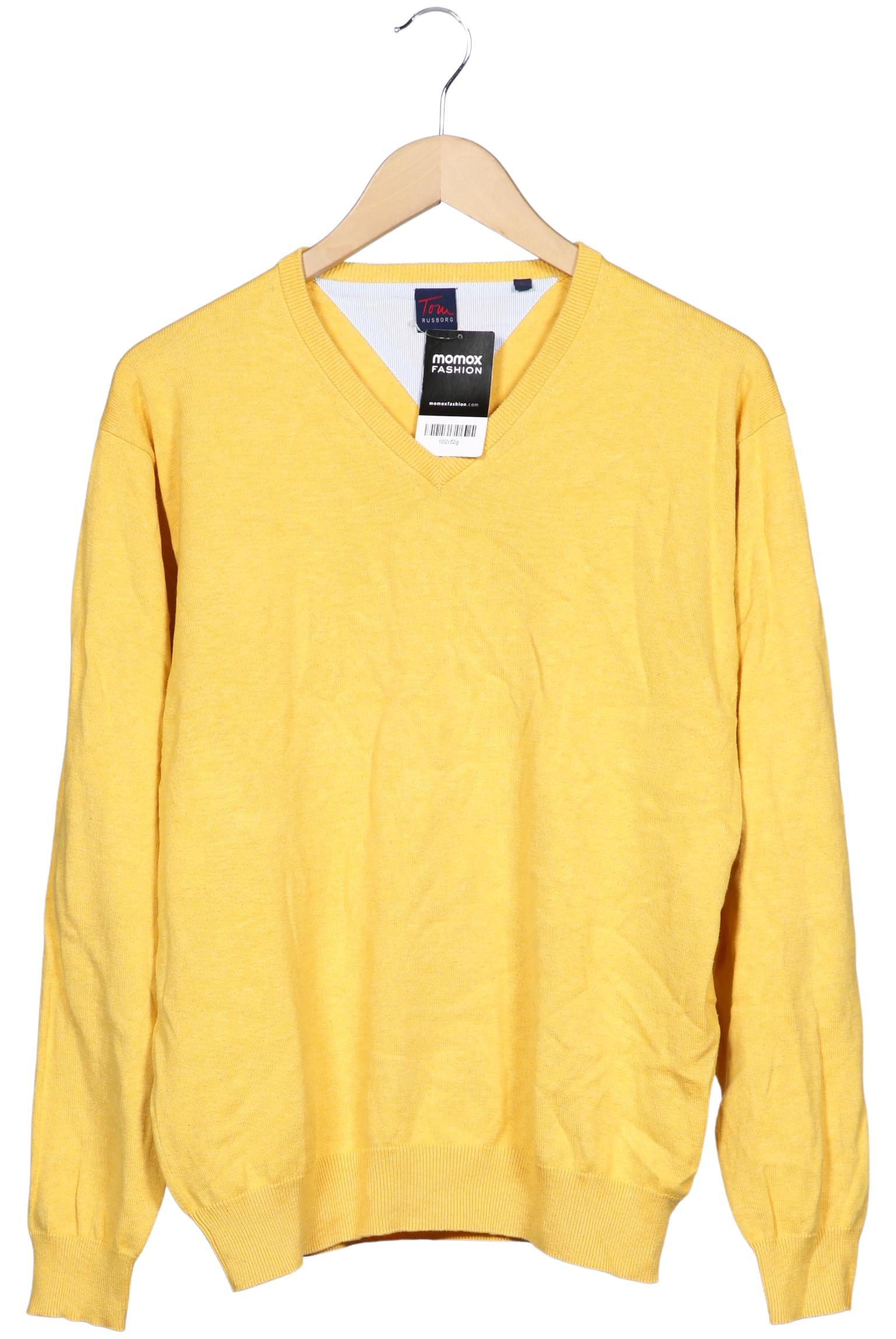 

Tom Rusborg Herren Pullover, gelb, Gr. 52