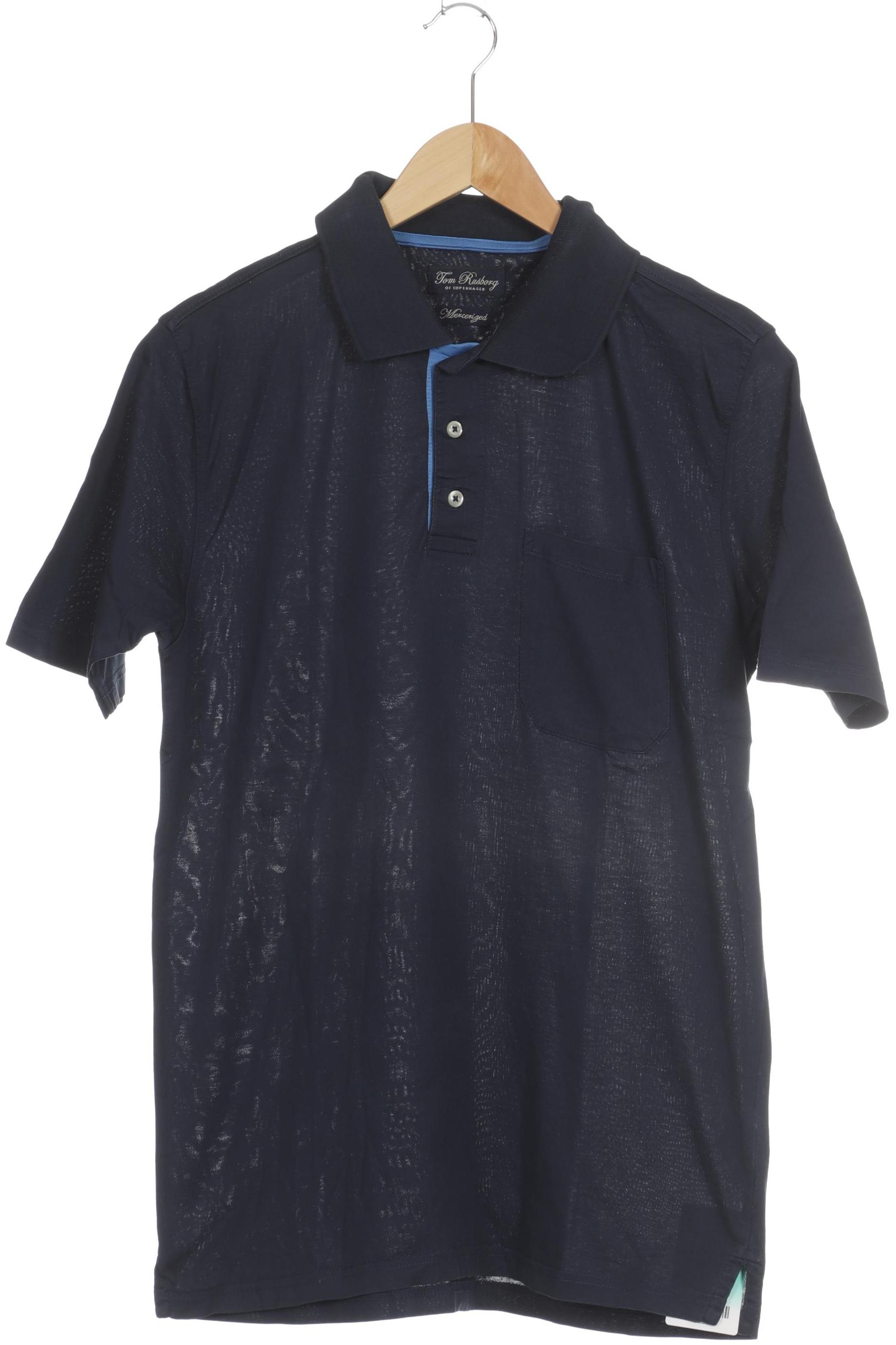

Tom Rusborg Herren Poloshirt, blau, Gr. 46