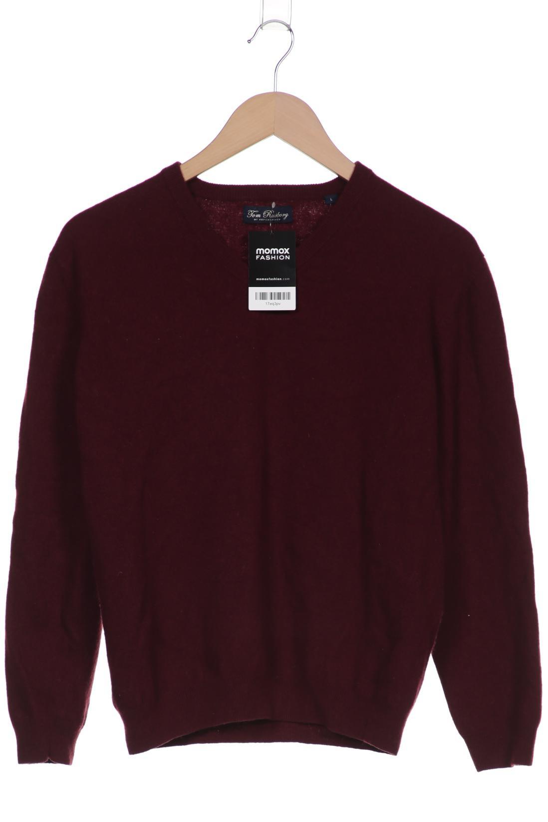 

Tom Rusborg Herren Pullover, bordeaux