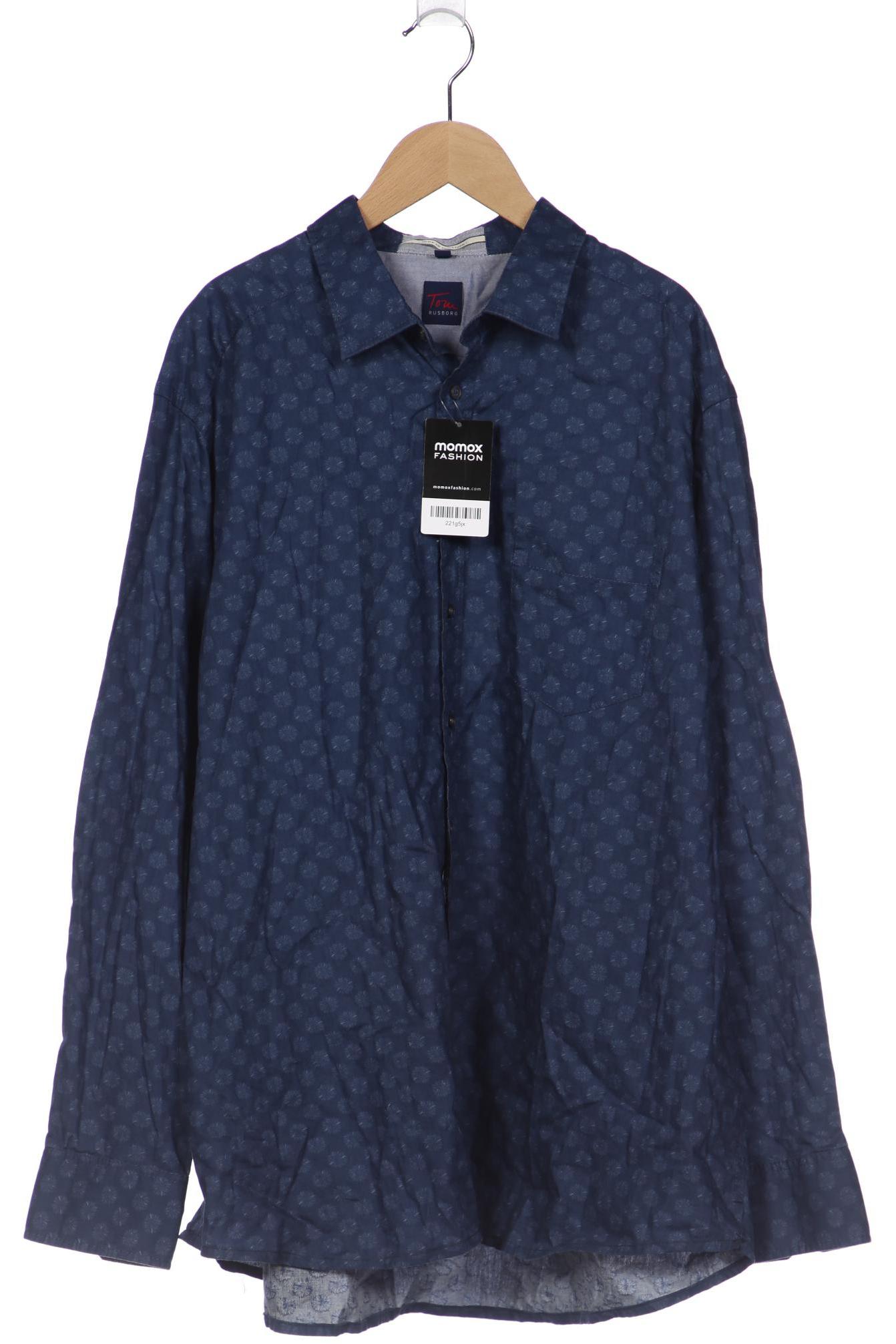 

Tom Rusborg Herren Hemd, marineblau