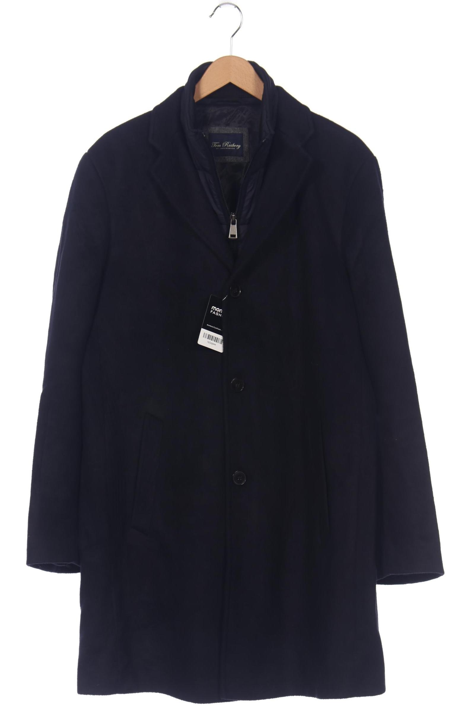 

Tom Rusborg Herren Mantel, marineblau, Gr. 110