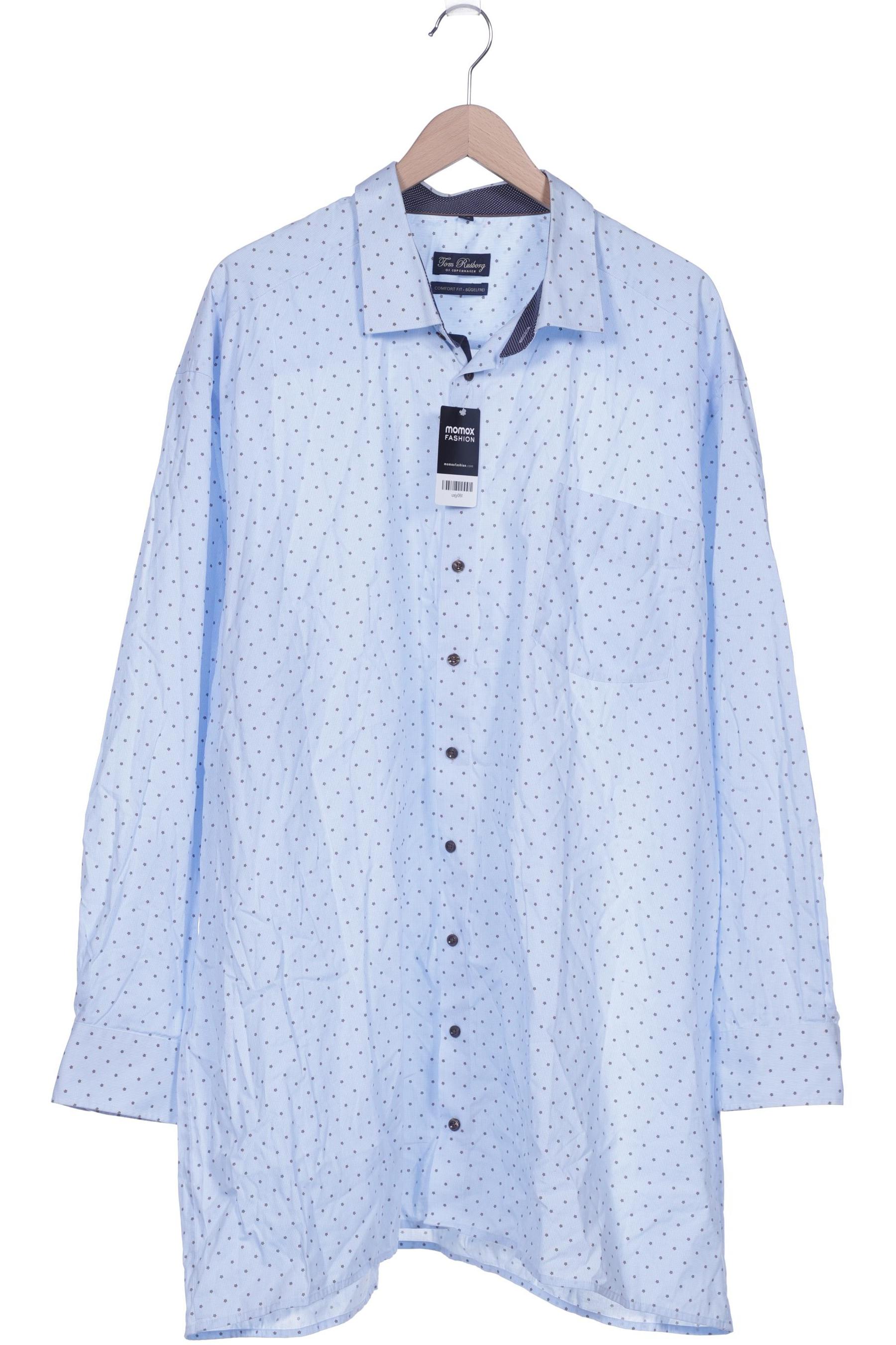 

Tom Rusborg Herren Hemd, hellblau, Gr. 52