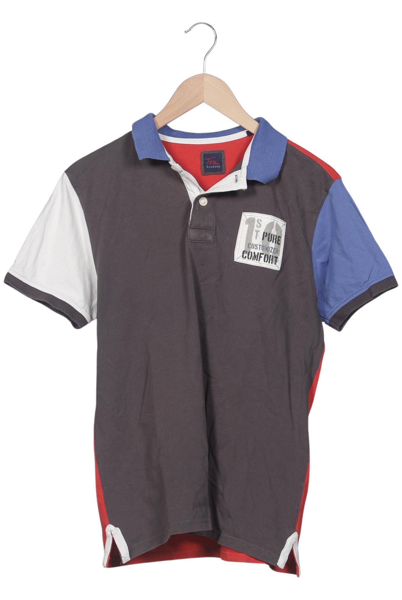Thumbnail - Tom Rusborg Herren Poloshirt, mehrfarbig, Gr. 48