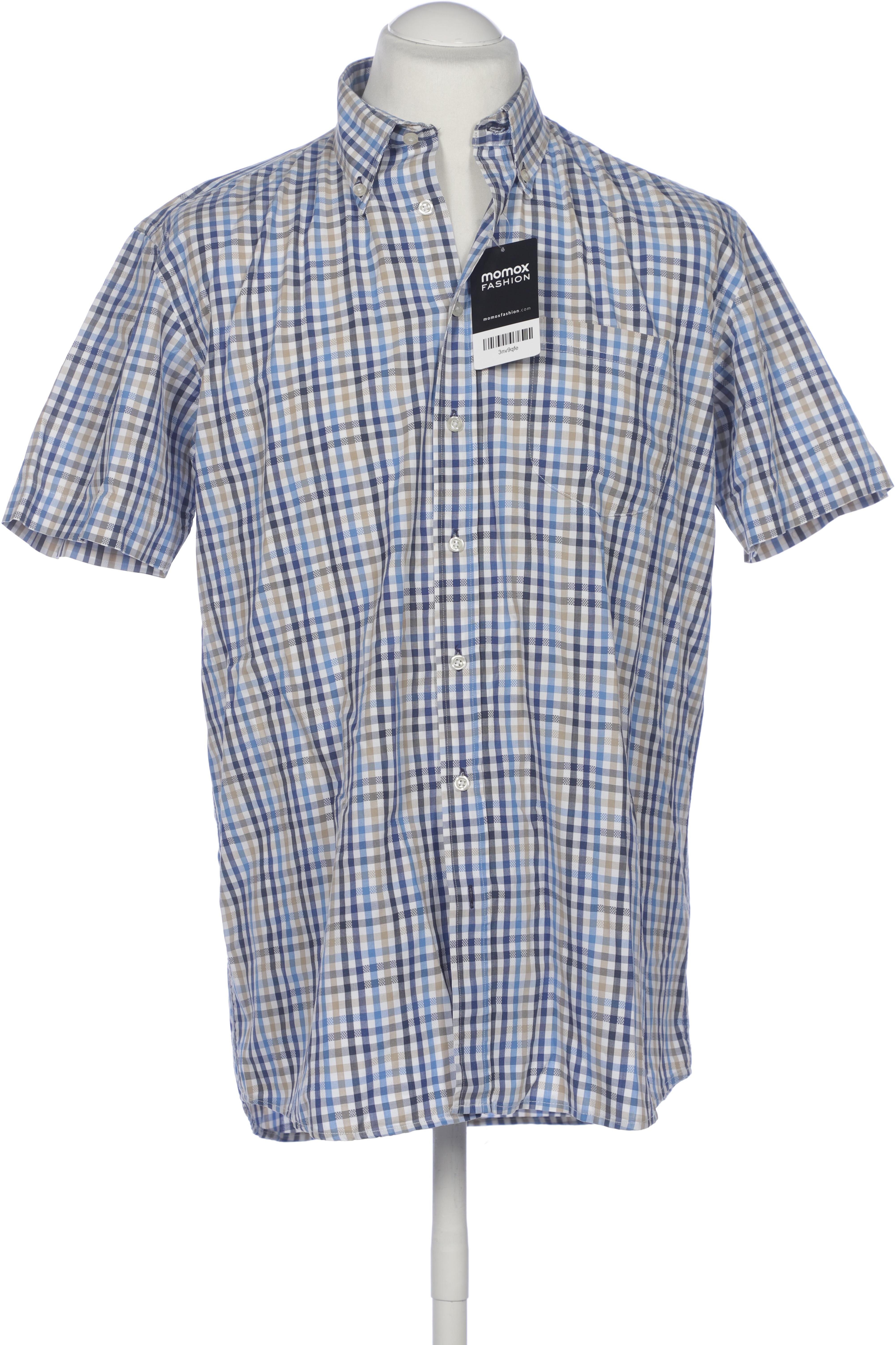 

Tom Rusborg Herren Hemd, blau, Gr. 52