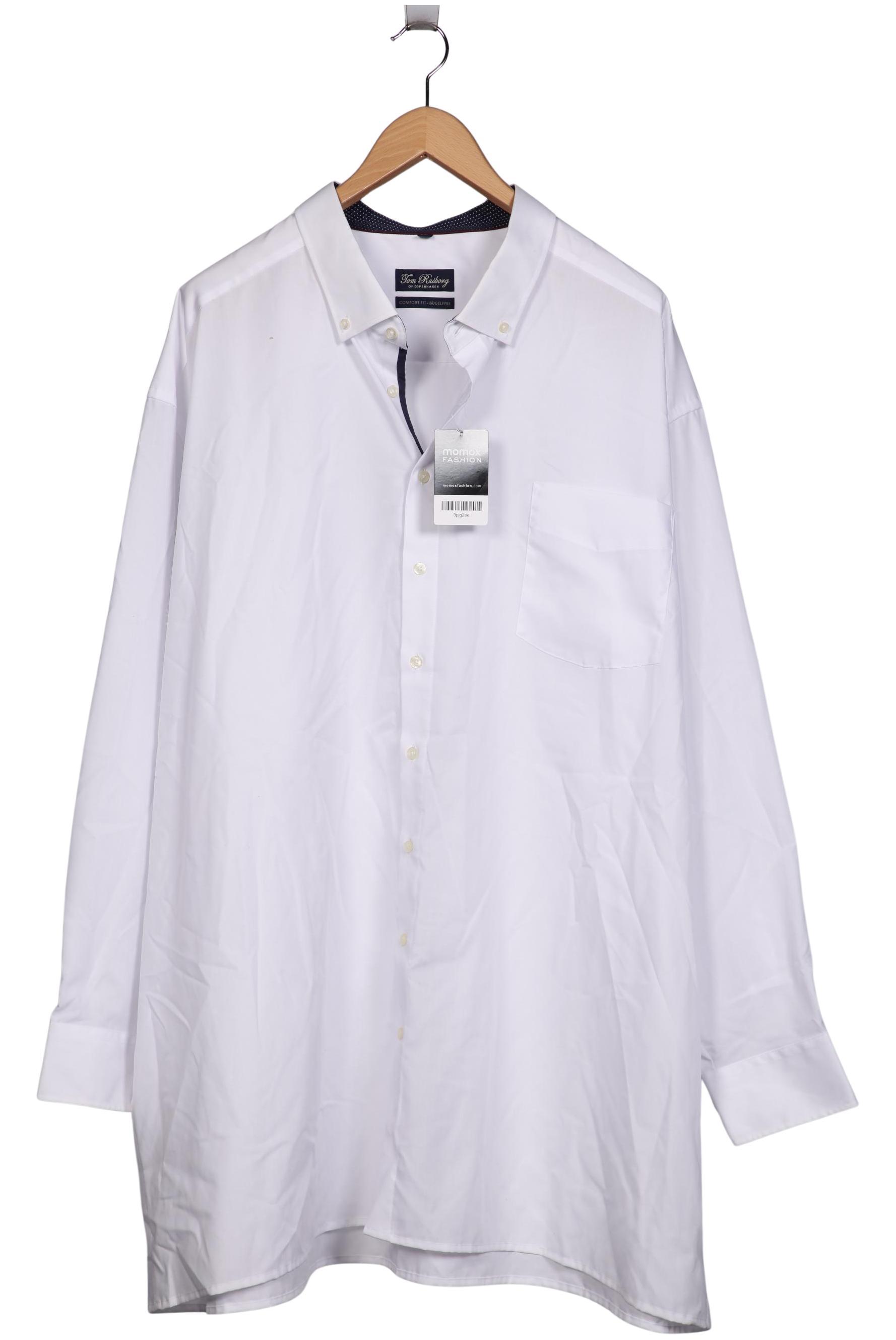 

Tom Rusborg Herren Hemd, weiß, Gr. 64