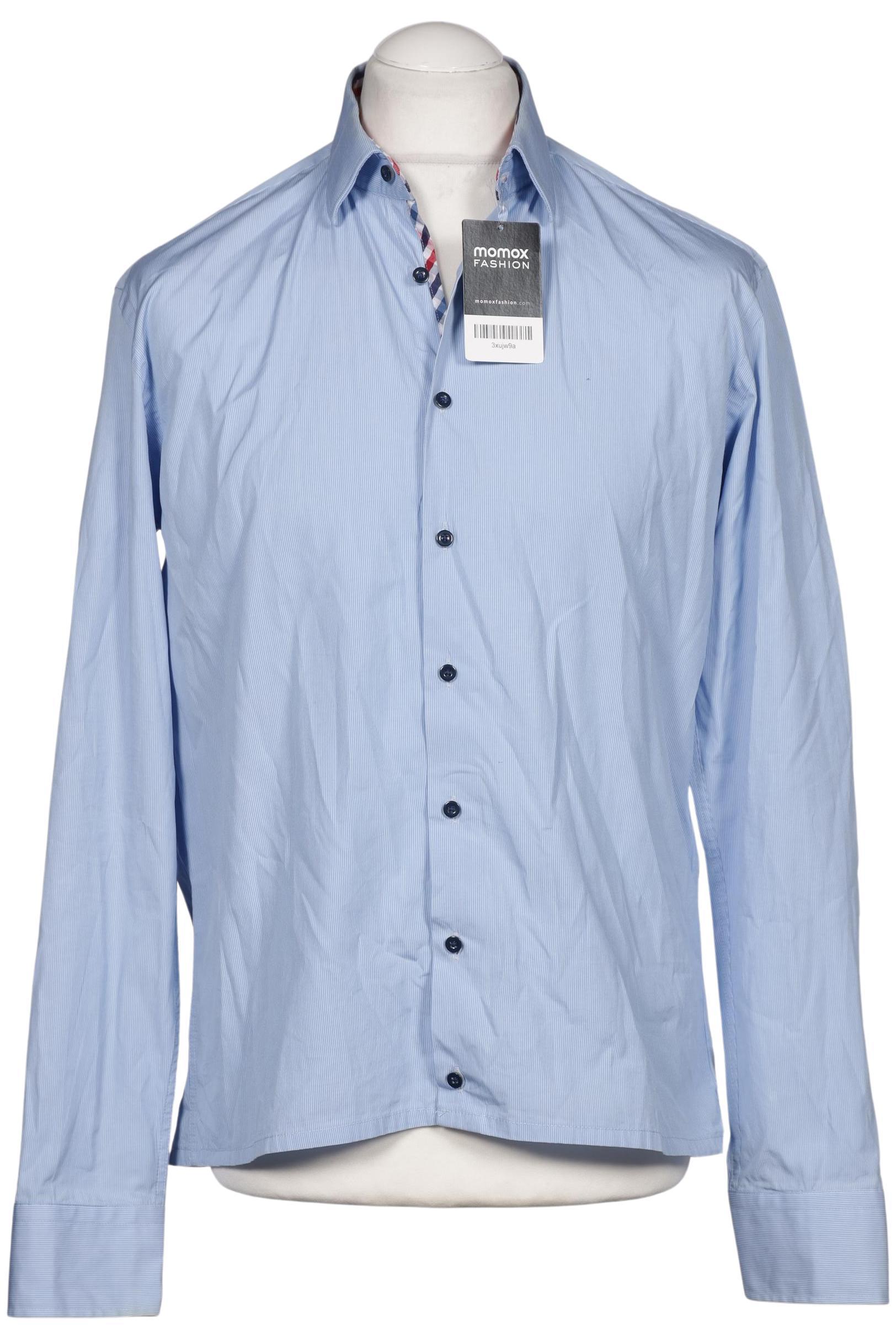 

Tom Rusborg Herren Hemd, hellblau, Gr. 52