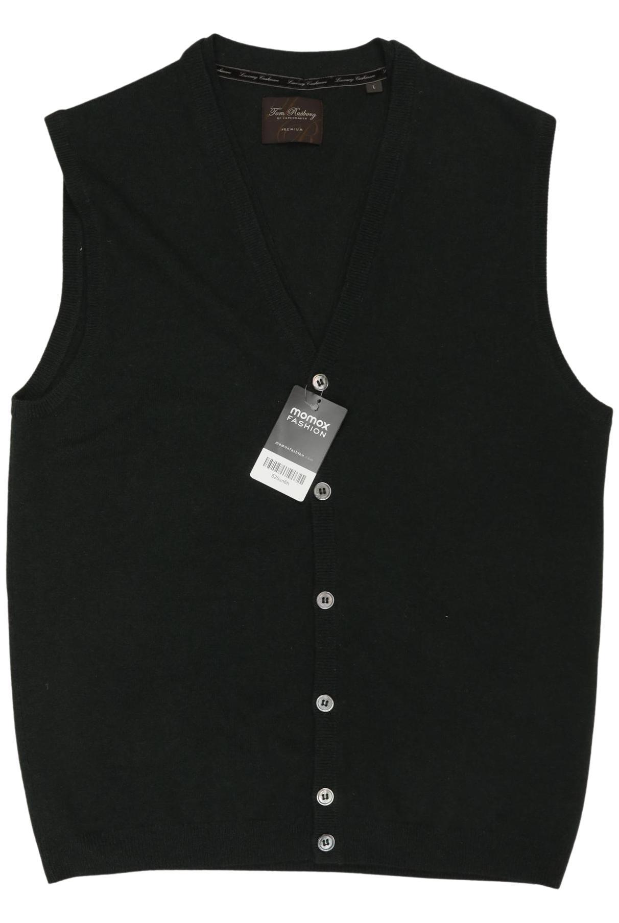 

Tom Rusborg Herren Weste, schwarz, Gr. 52