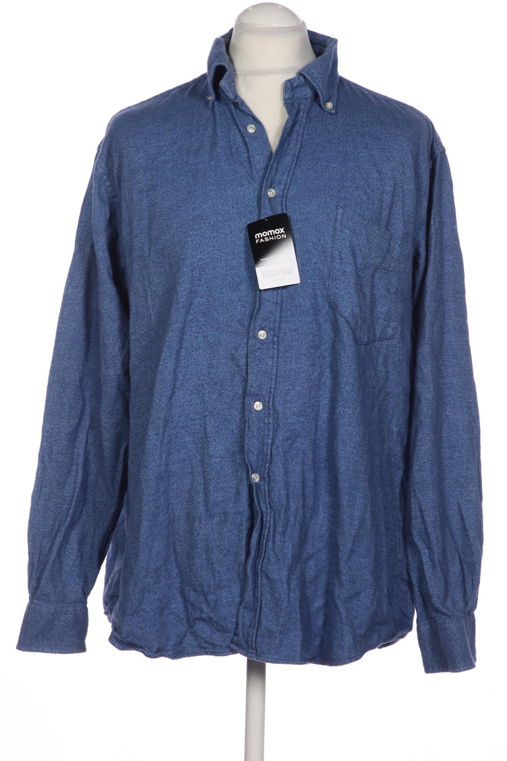 

Tom Rusborg Herren Hemd, blau, Gr. 54
