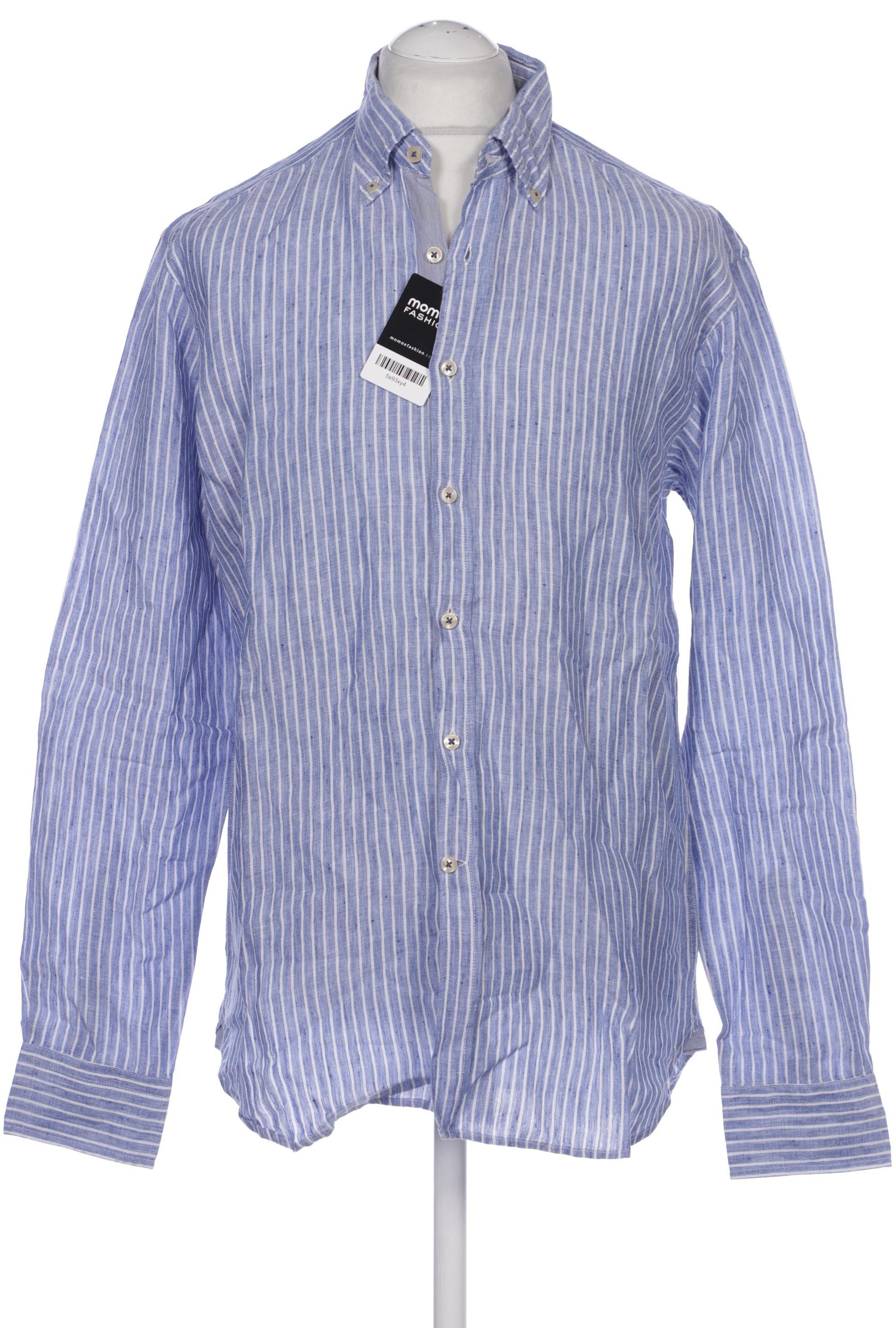 

Tom Rusborg Herren Hemd, blau, Gr. 52