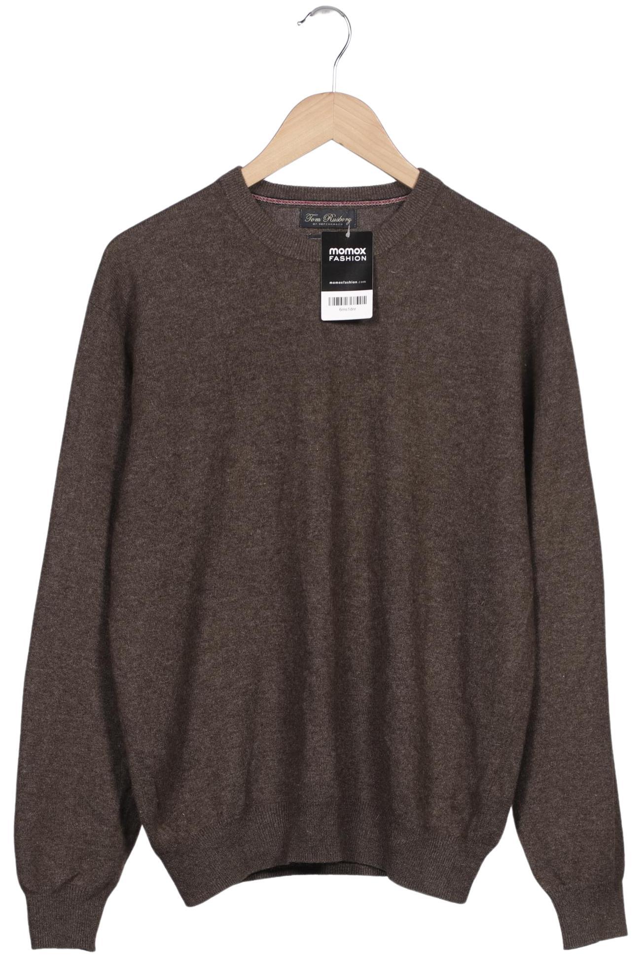 

Tom Rusborg Herren Pullover, braun, Gr. 48