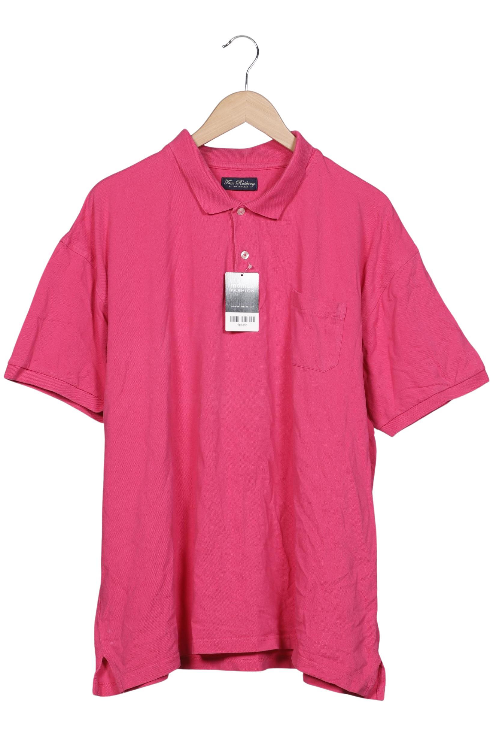 

Tom Rusborg Herren Poloshirt, pink, Gr. 58