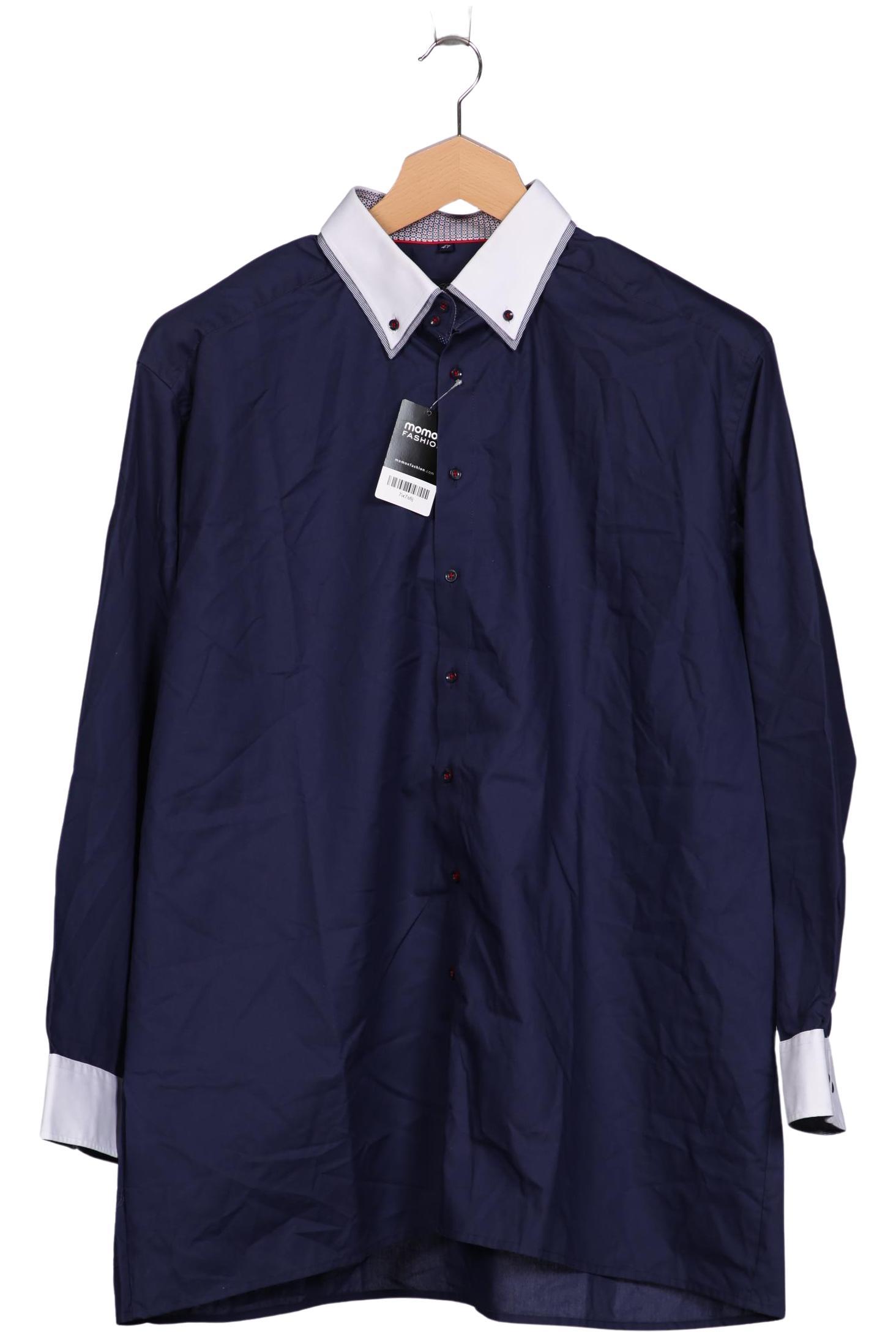 

Tom Rusborg Herren Hemd, marineblau, Gr. 58