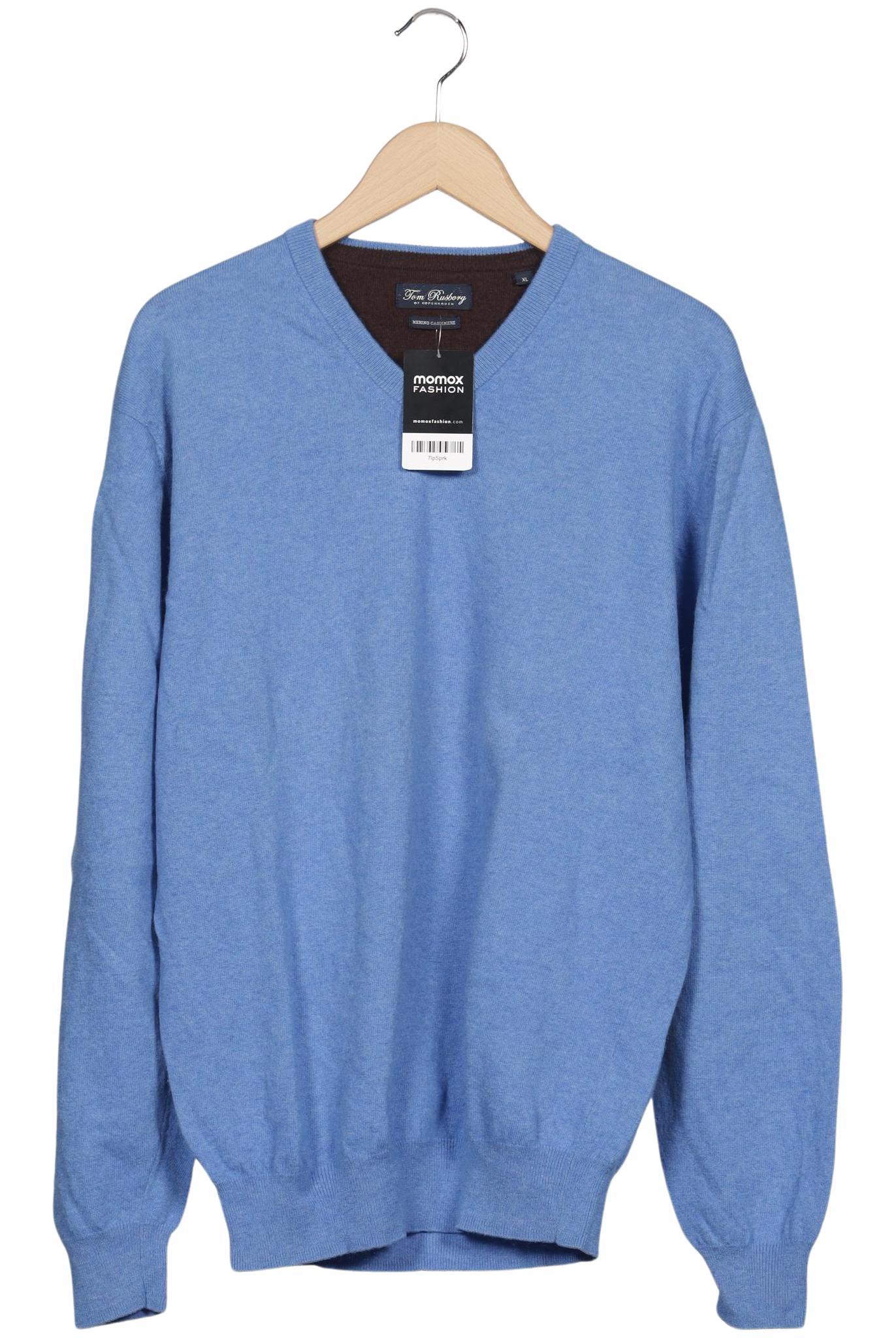 

Tom Rusborg Herren Pullover, hellblau, Gr. 54