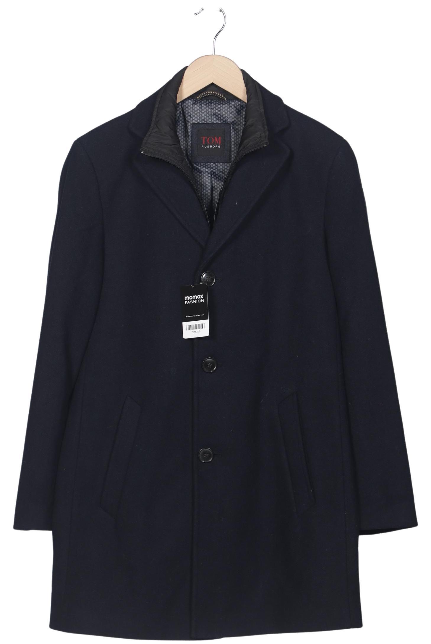 

Tom Rusborg Herren Mantel, marineblau, Gr. 46