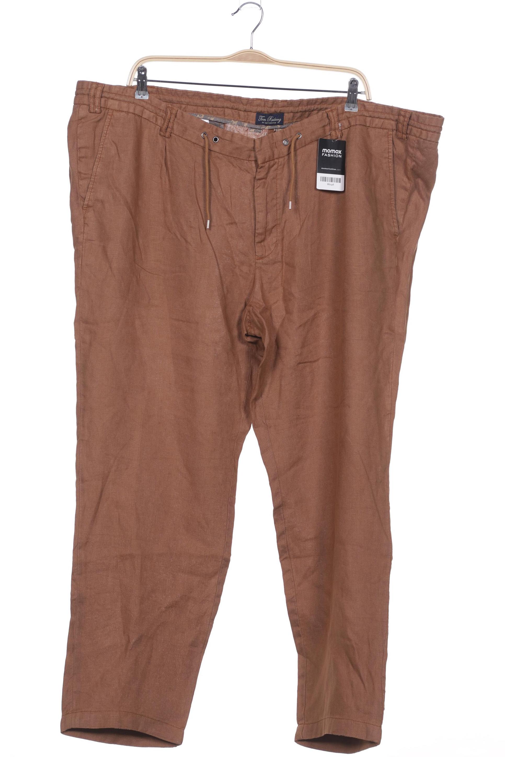 

Tom Rusborg Herren Stoffhose, braun, Gr. 33