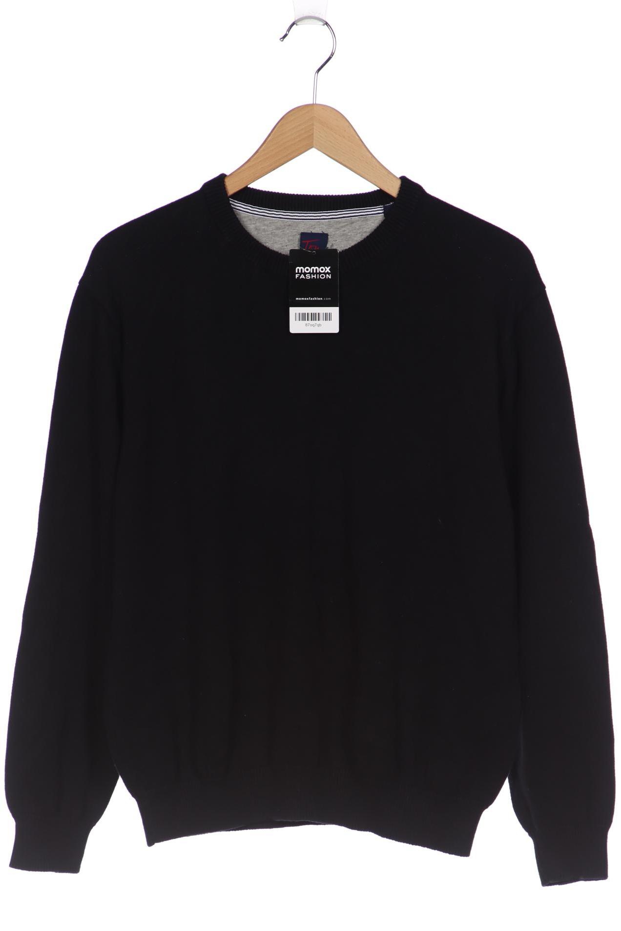 

Tom Rusborg Herren Pullover, schwarz