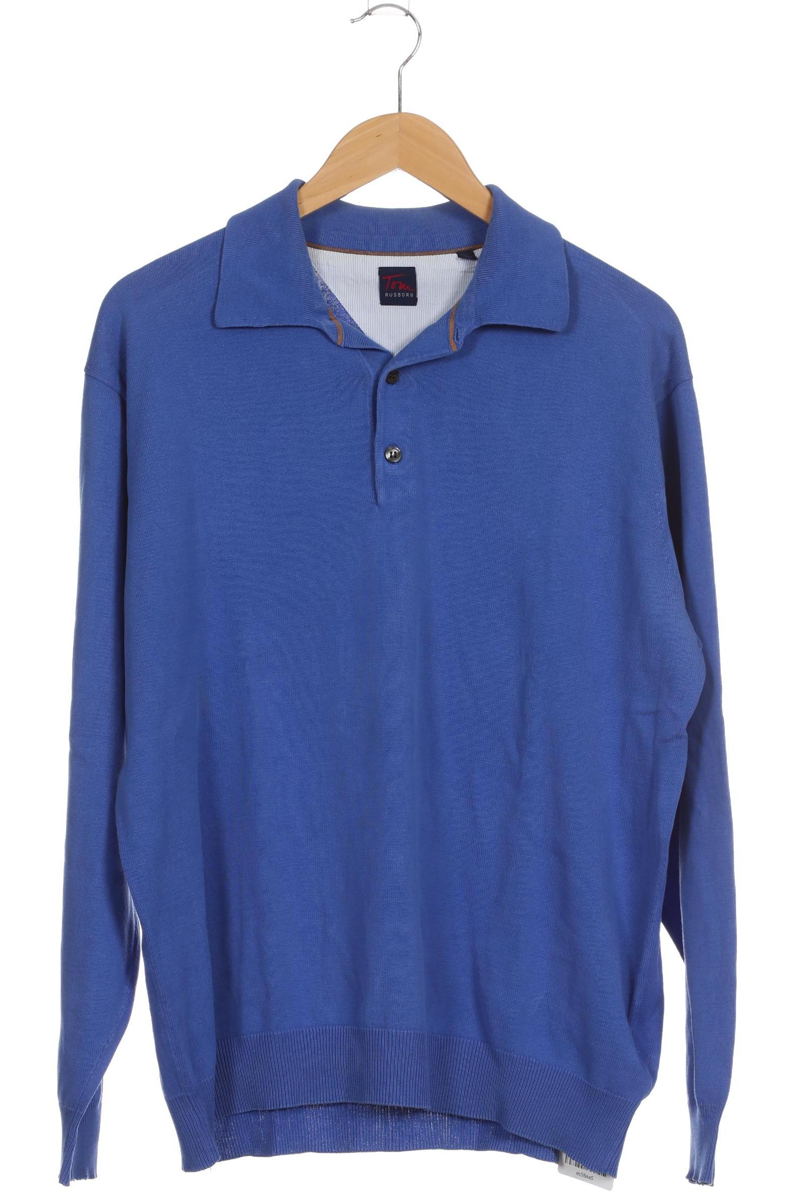

Tom Rusborg Herren Pullover, blau, Gr. 54