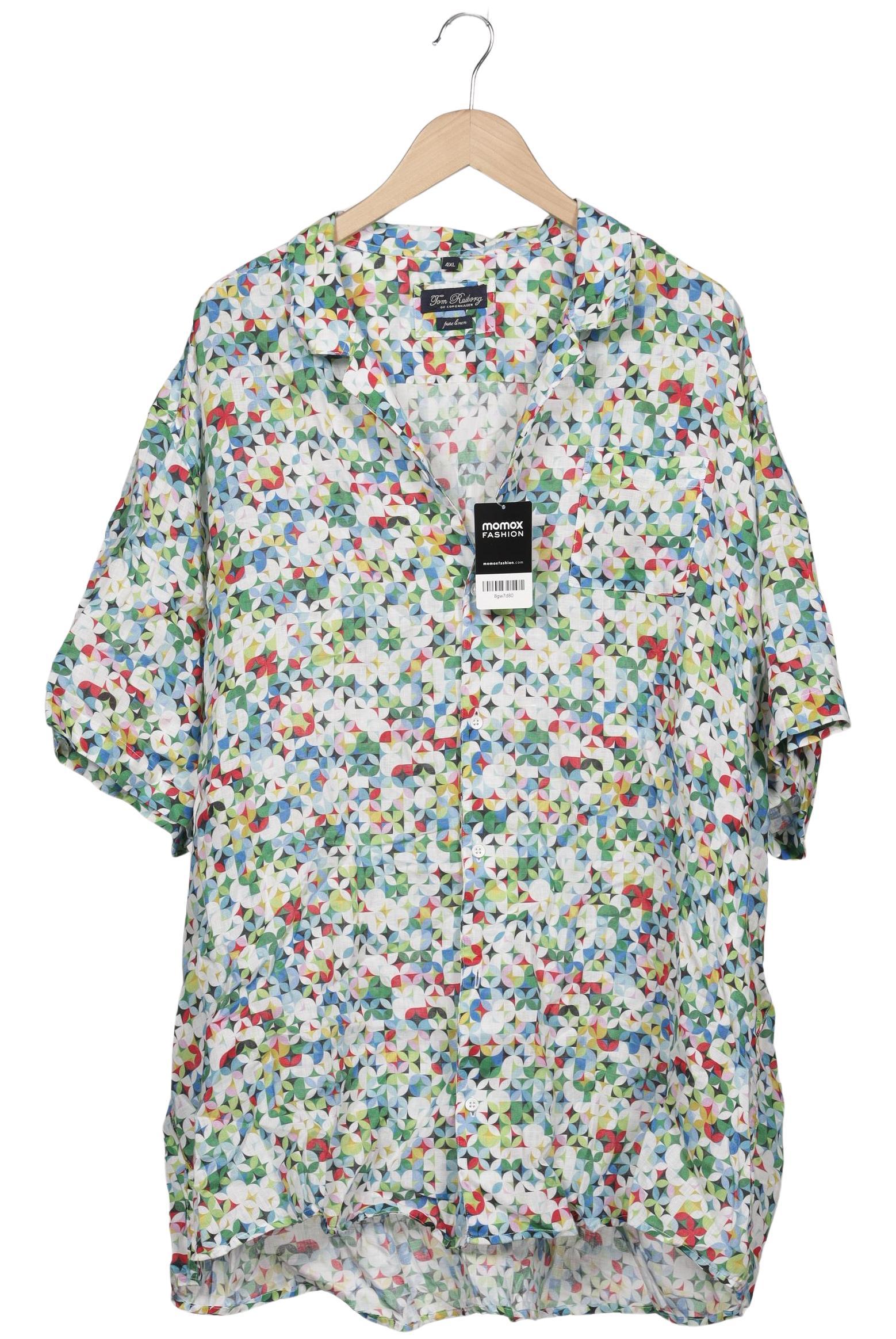 

Tom Rusborg Herren Hemd, mehrfarbig, Gr. 60