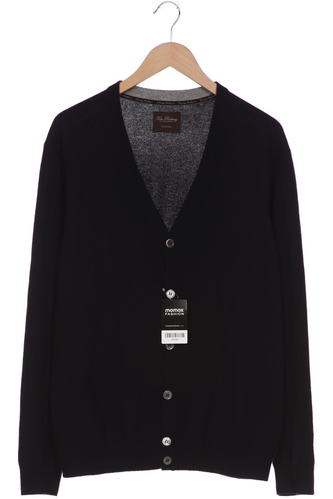 

Tom Rusborg Herren Strickjacke, marineblau, Gr. 54