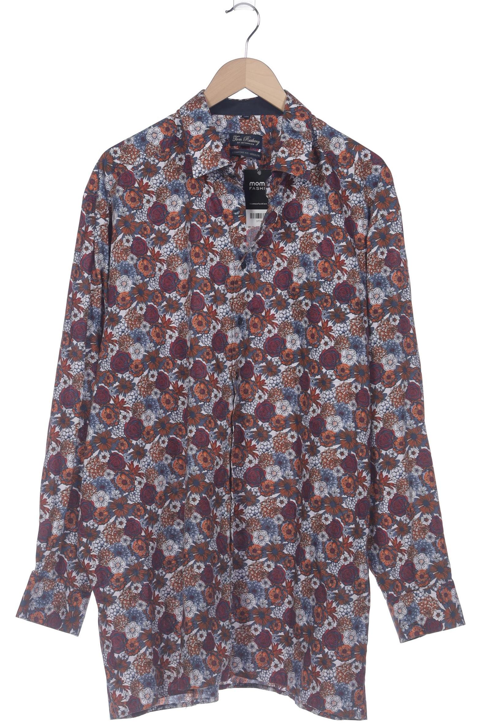 

Tom Rusborg Herren Hemd, mehrfarbig, Gr. 58