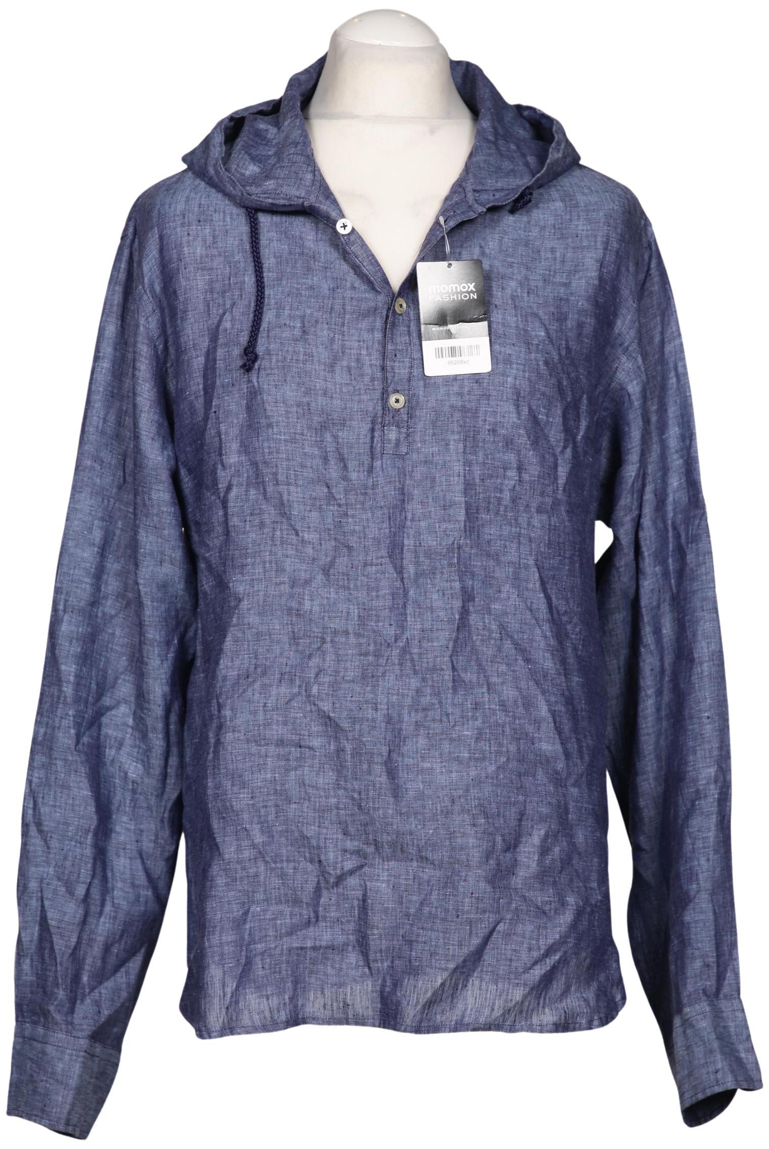 

Tom Rusborg Herren Hemd, blau, Gr. 54