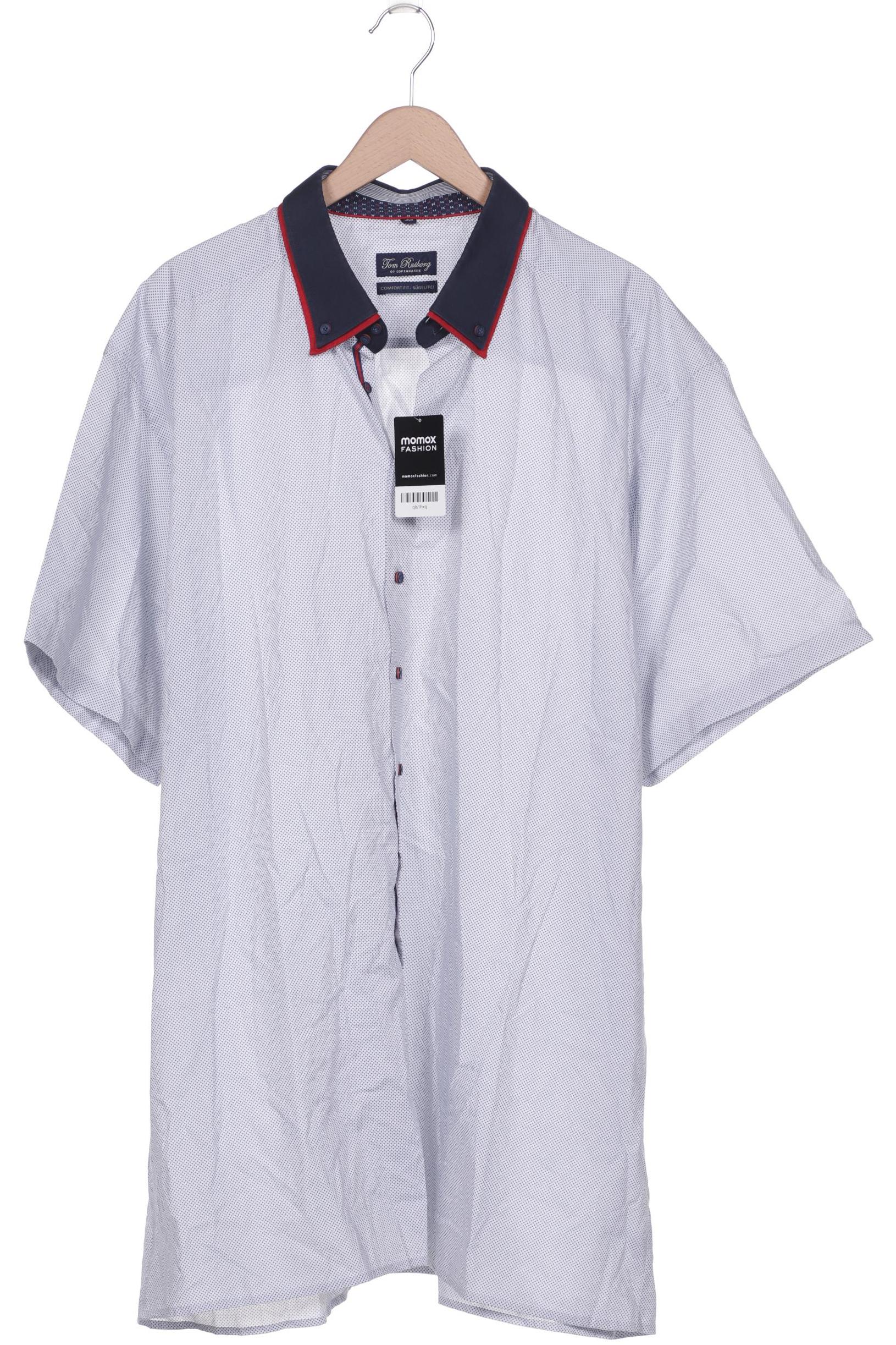 

Tom Rusborg Herren Hemd, blau, Gr. 50