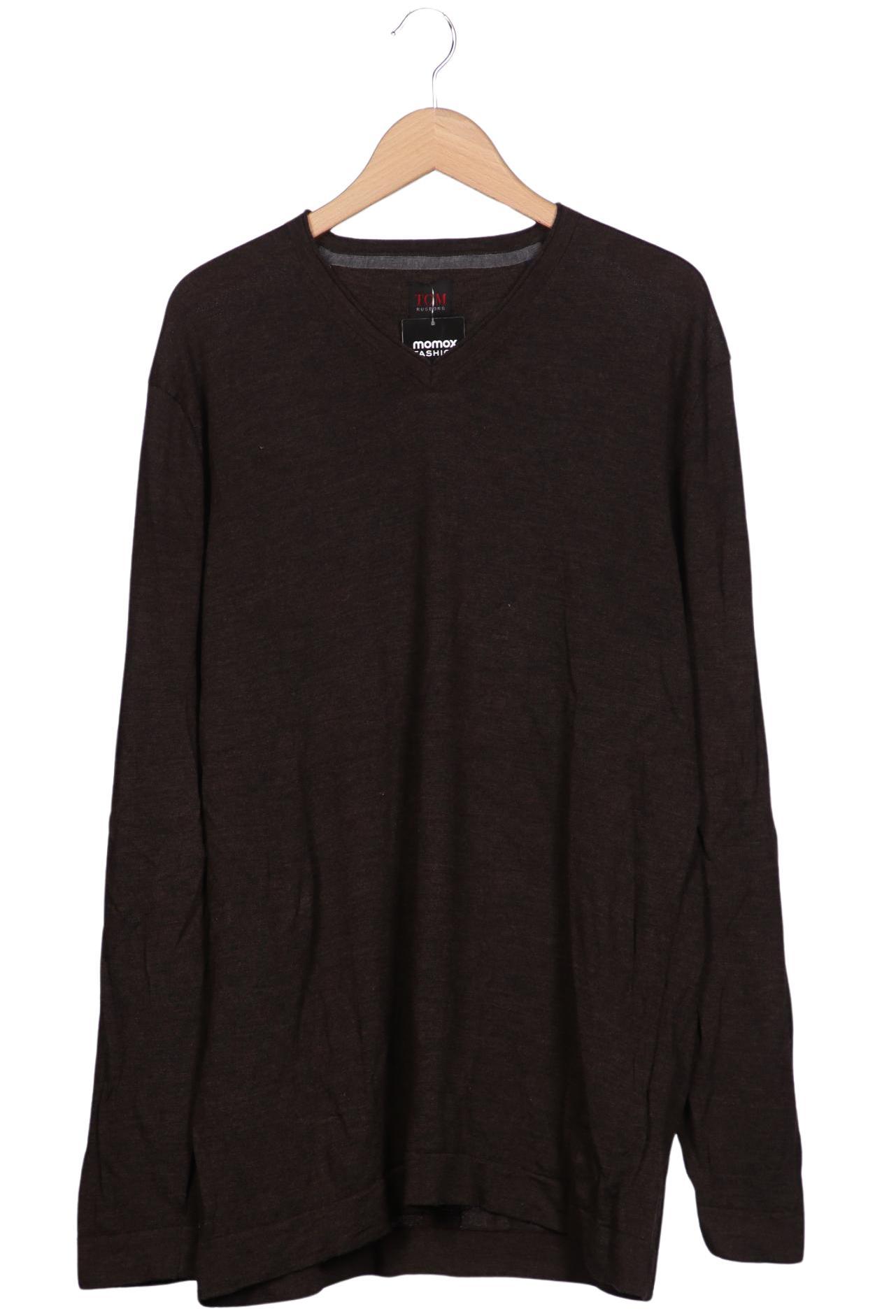 

Tom Rusborg Herren Pullover, braun, Gr. 56
