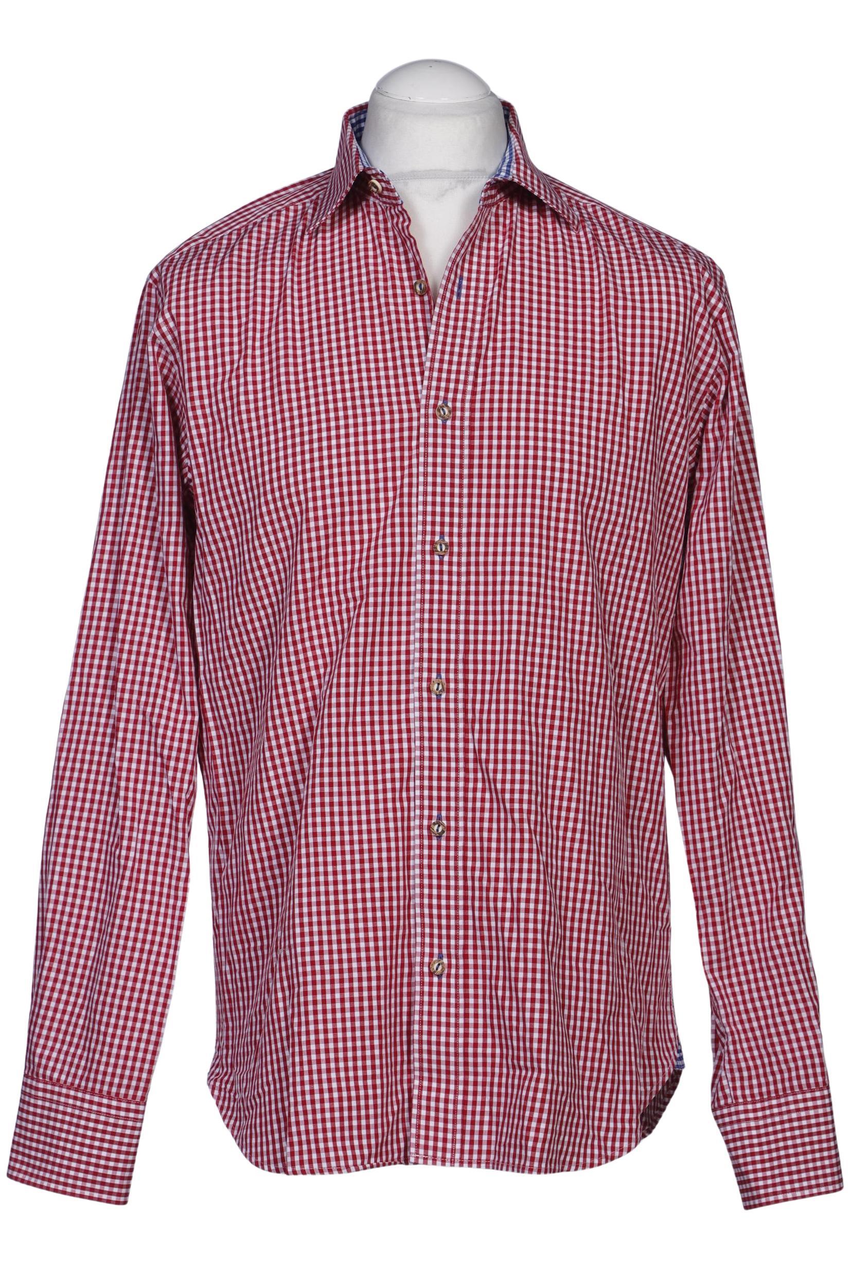 

Tom Rusborg Herren Hemd, rot, Gr. 48