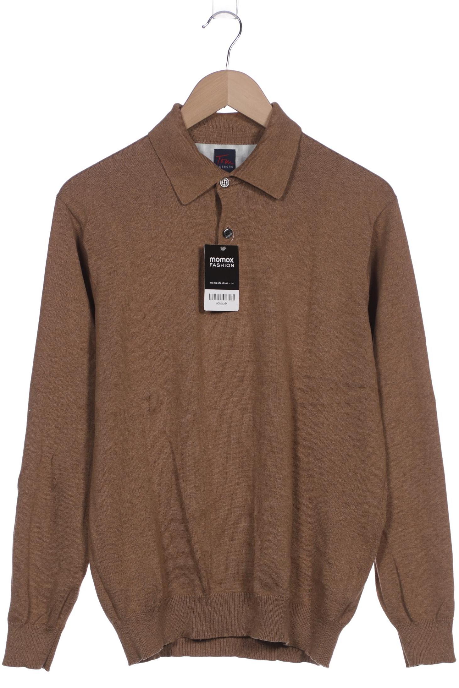 

Tom Rusborg Herren Pullover, braun, Gr. 48