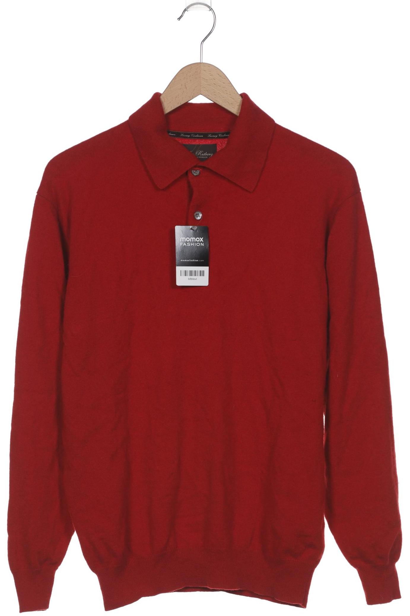 

Tom Rusborg Herren Pullover, rot, Gr. 54