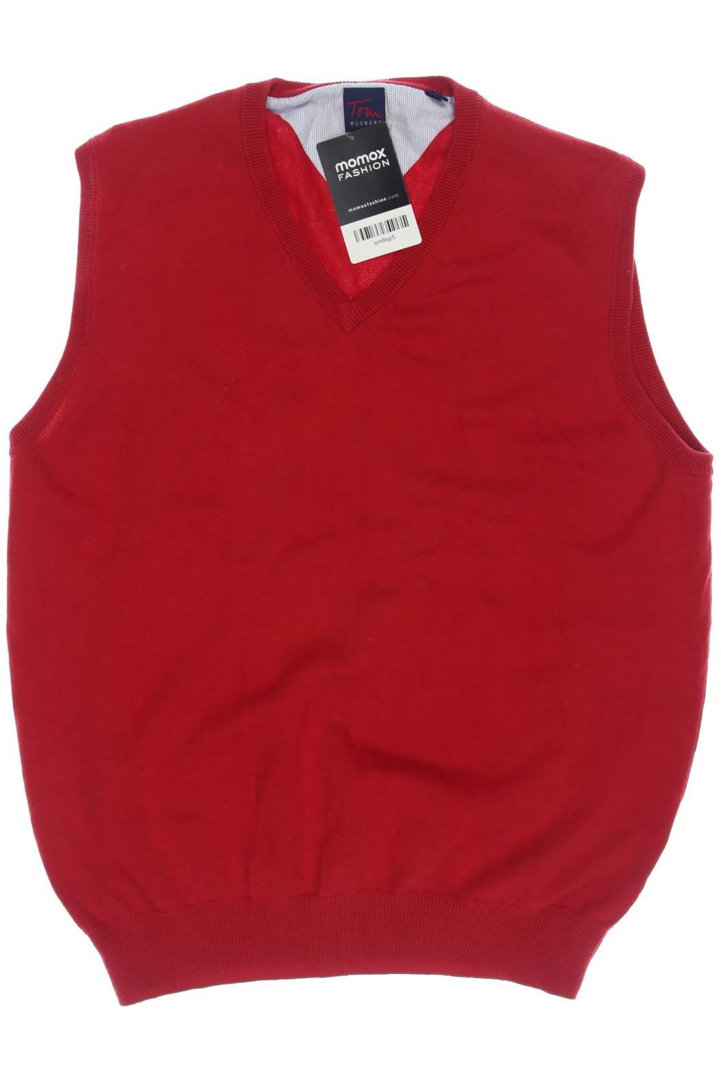 

Tom Rusborg Herren Pullover, rot, Gr. 46