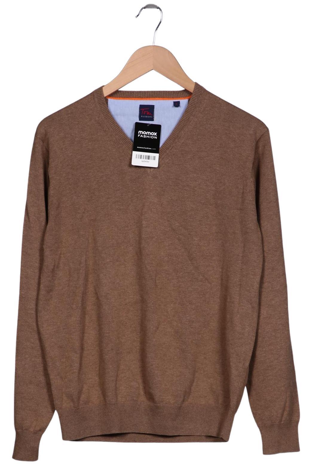 

Tom Rusborg Herren Pullover, braun, Gr. 46