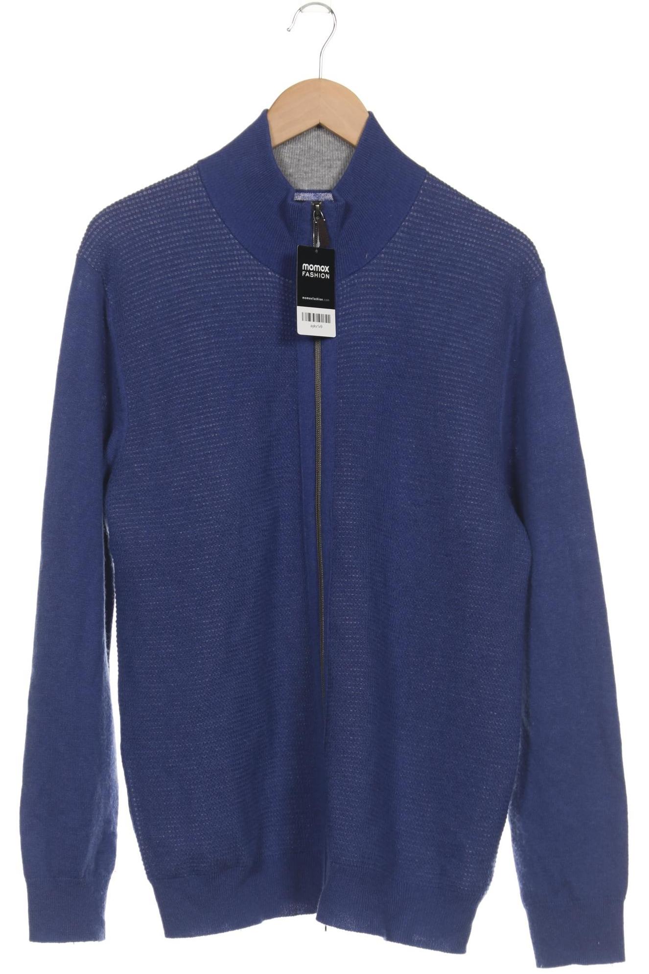 

Tom Rusborg Herren Strickjacke, blau, Gr. 54