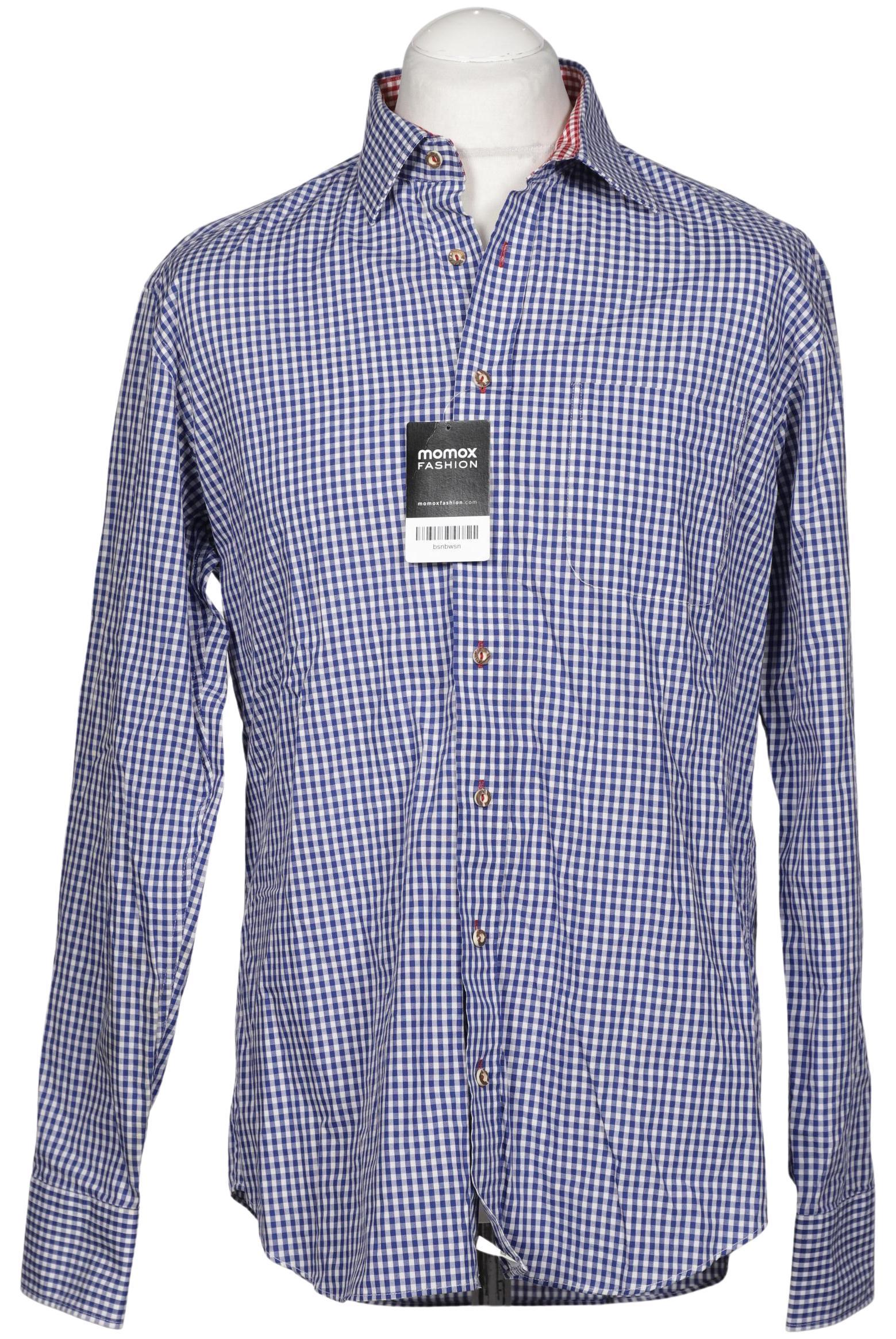 

Tom Rusborg Herren Hemd, blau, Gr. 52