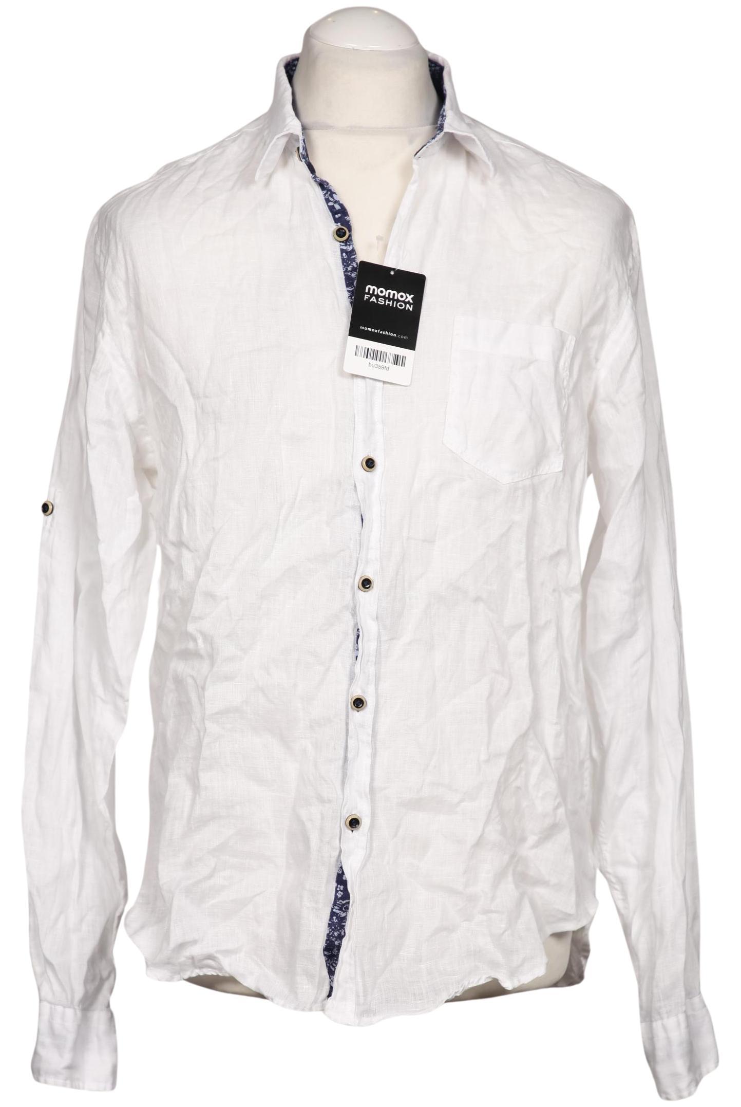 

Tom Rusborg Herren Hemd, weiß, Gr. 48