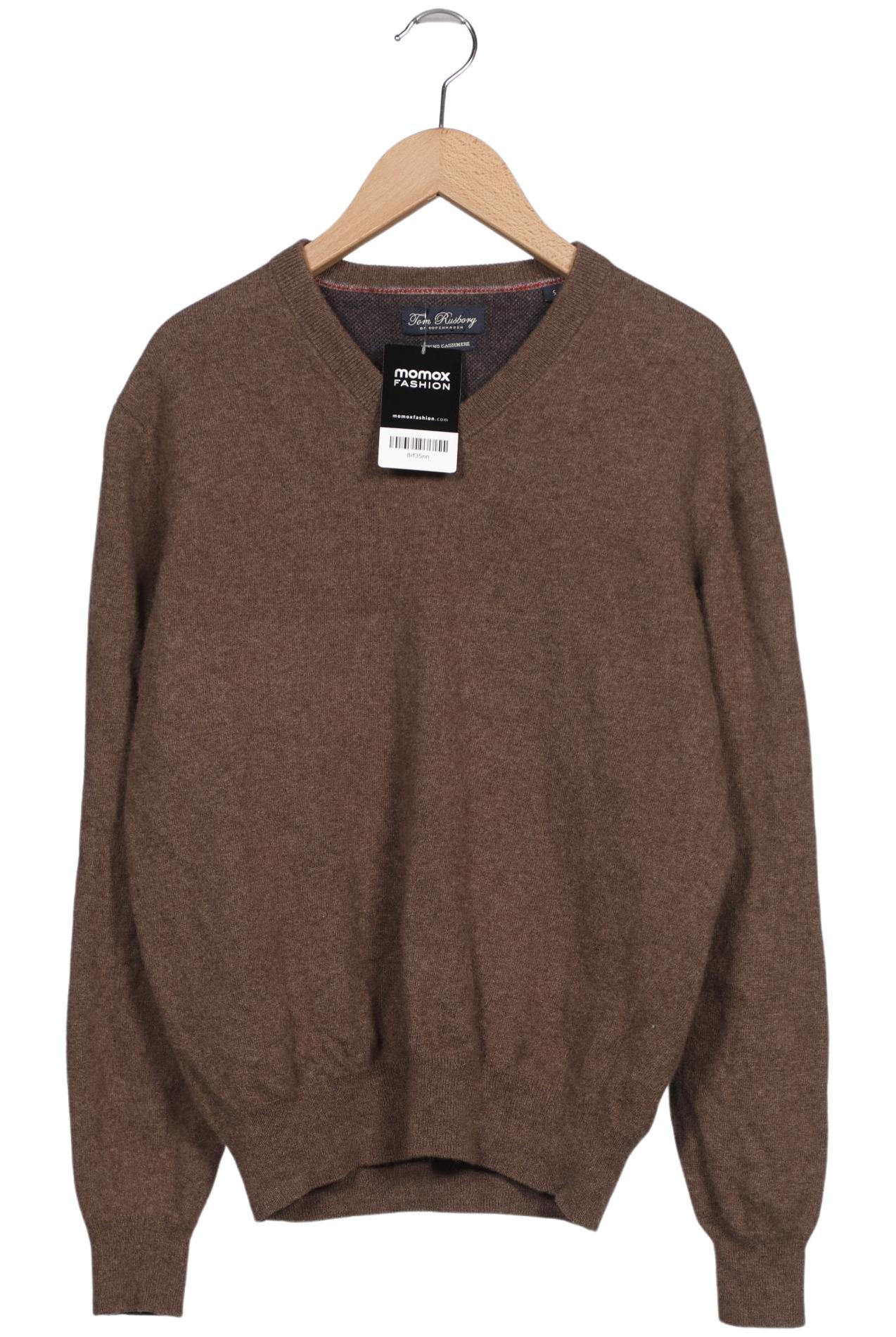 

Tom Rusborg Herren Pullover, braun, Gr. 46