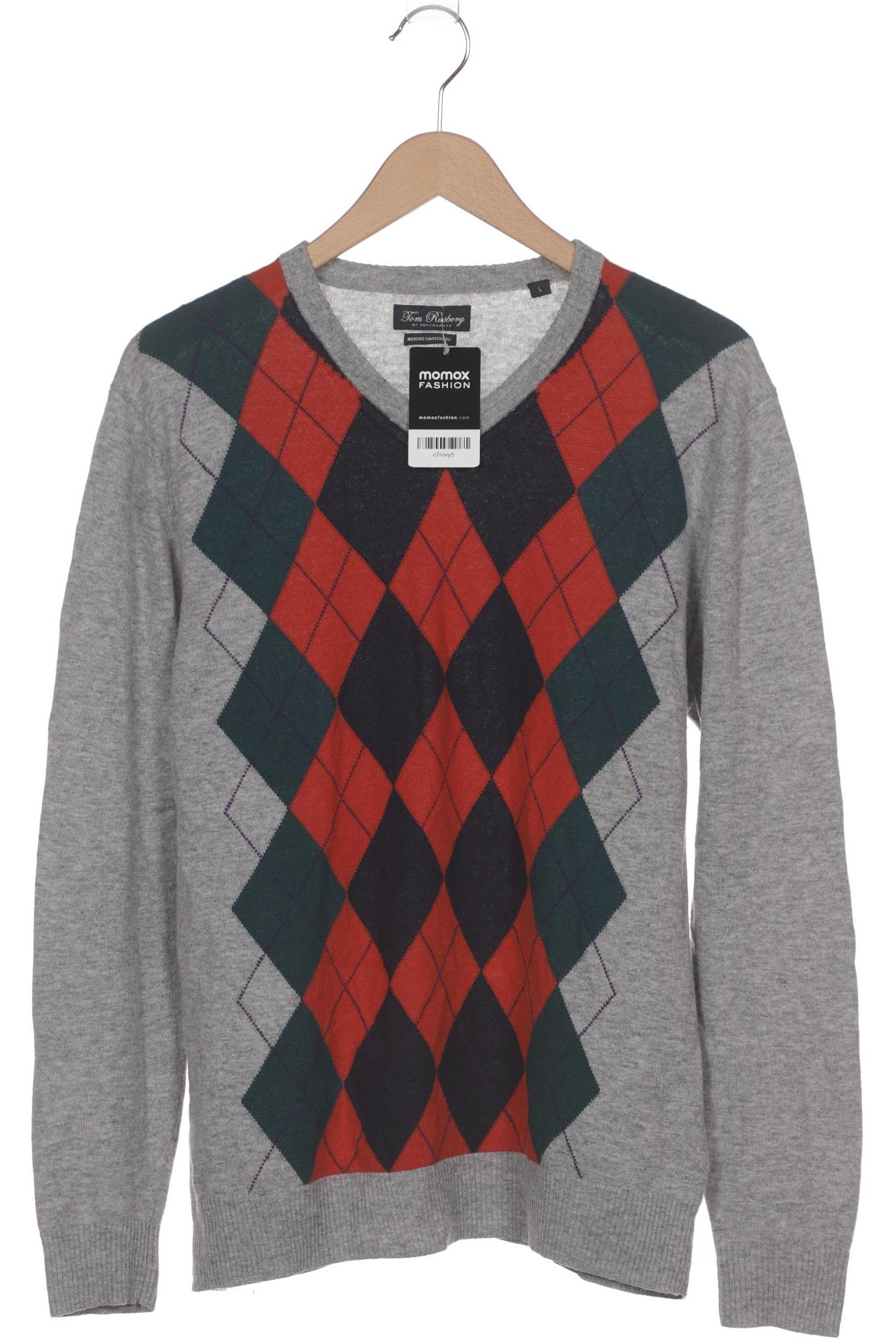 

Tom Rusborg Herren Pullover, grau, Gr. 52