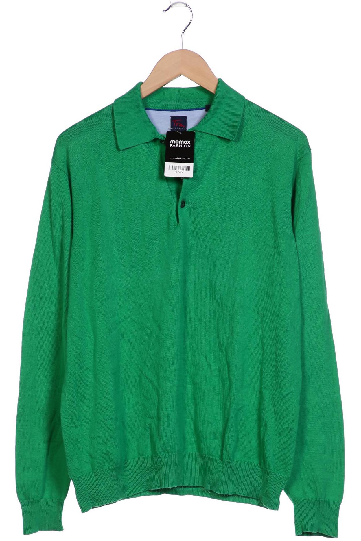 

Tom Rusborg Herren Pullover, grün, Gr. 48