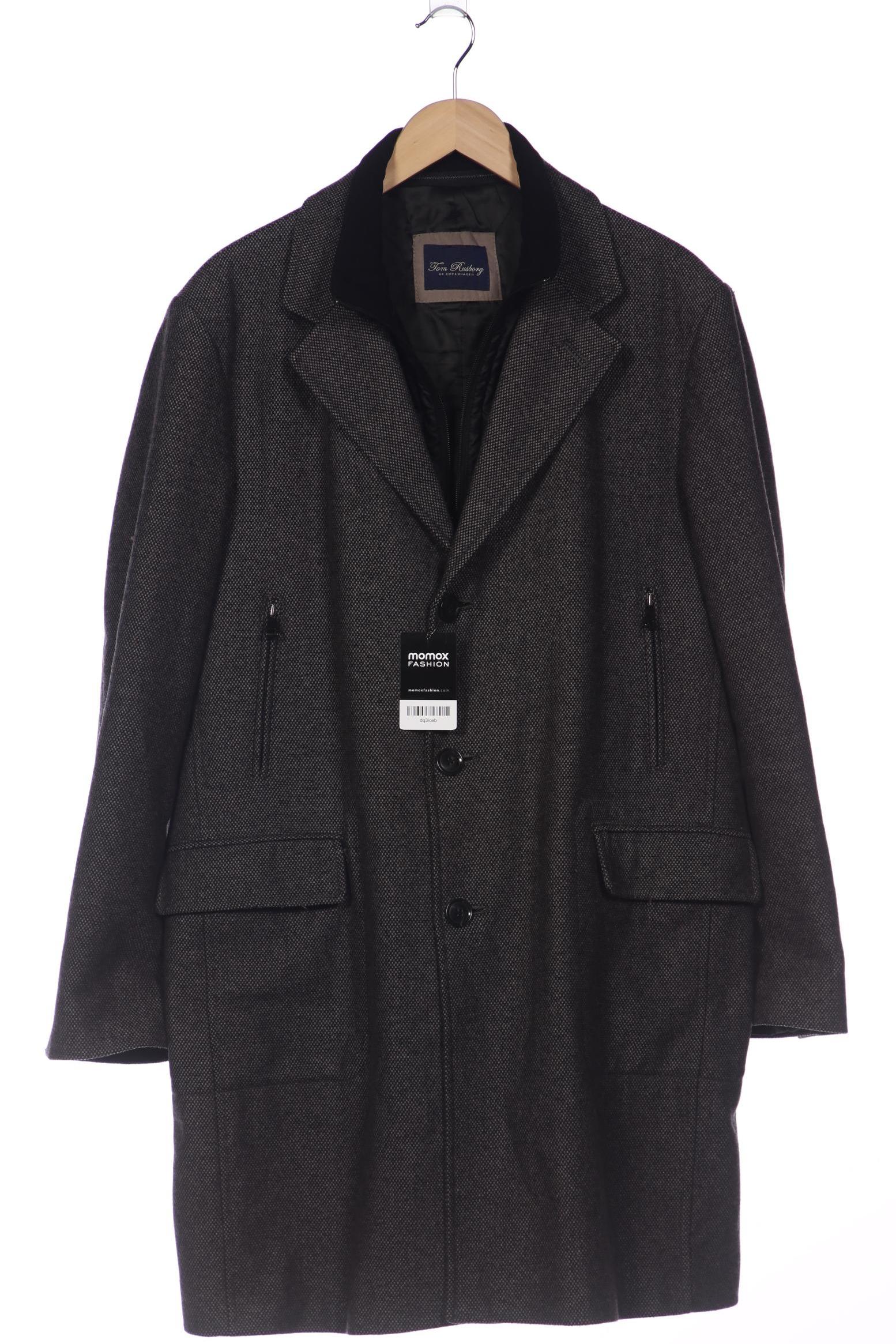 

Tom Rusborg Herren Mantel, grau, Gr. 102