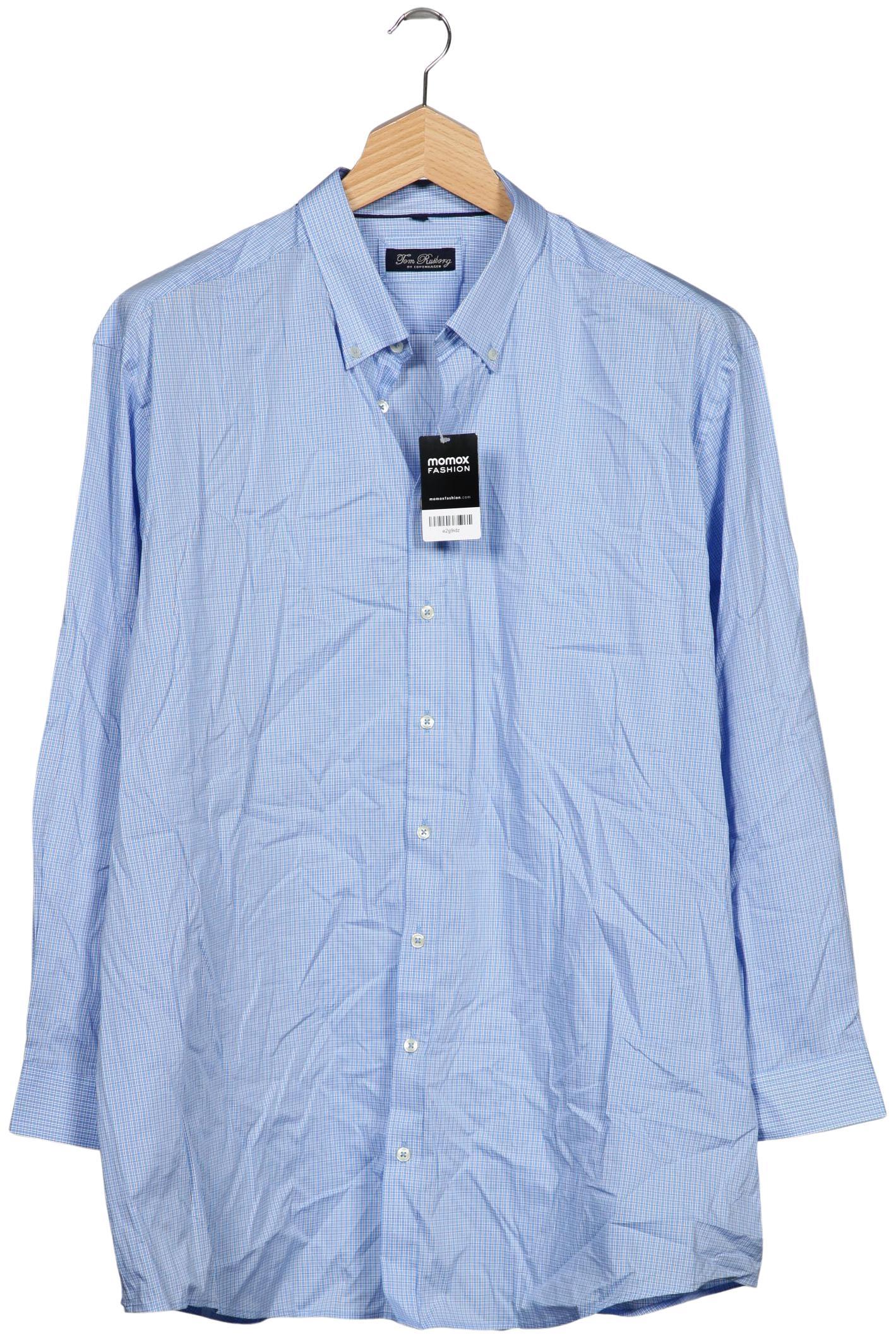 

Tom Rusborg Herren Hemd, hellblau, Gr. 60