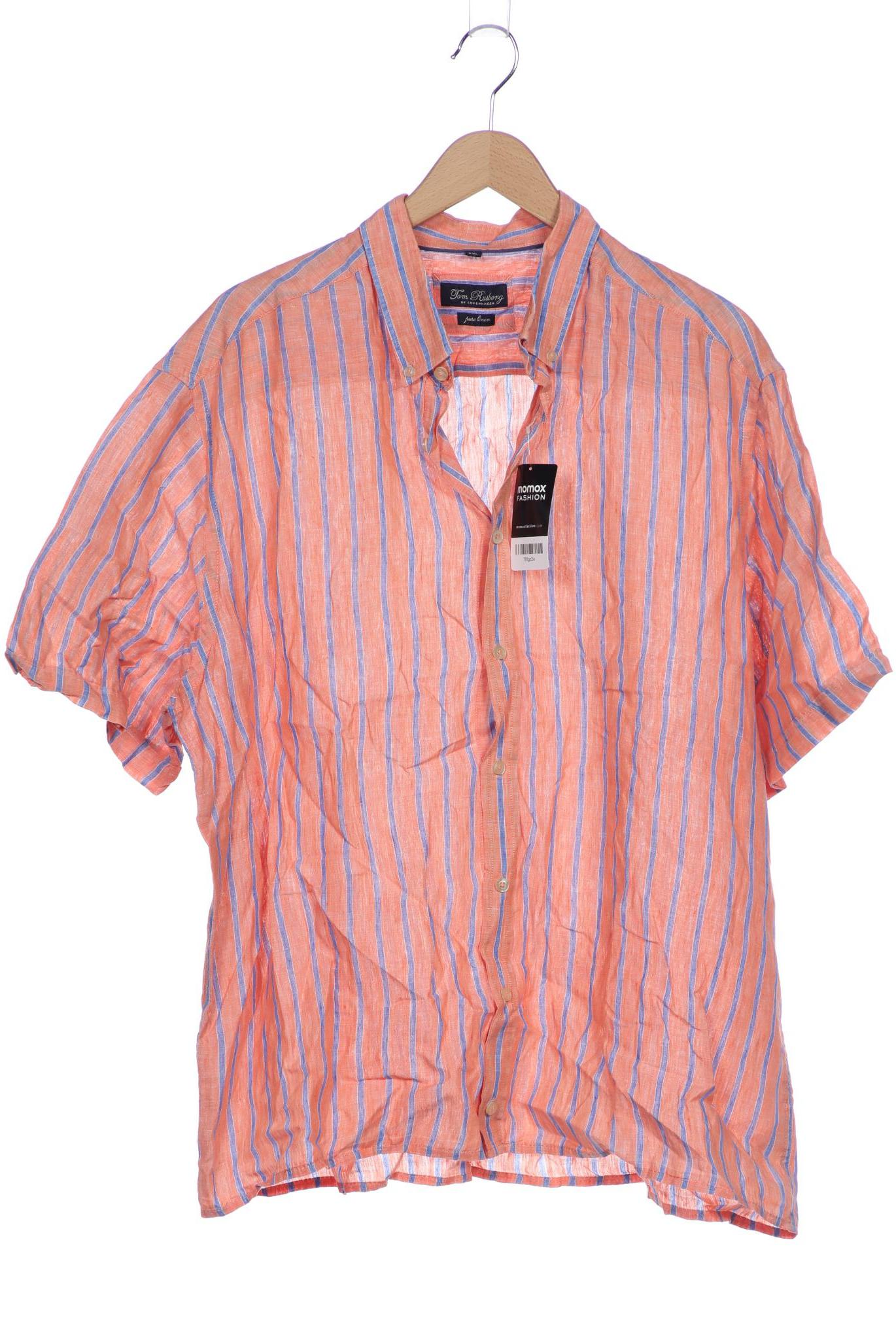 

Tom Rusborg Herren Hemd, orange, Gr. 56