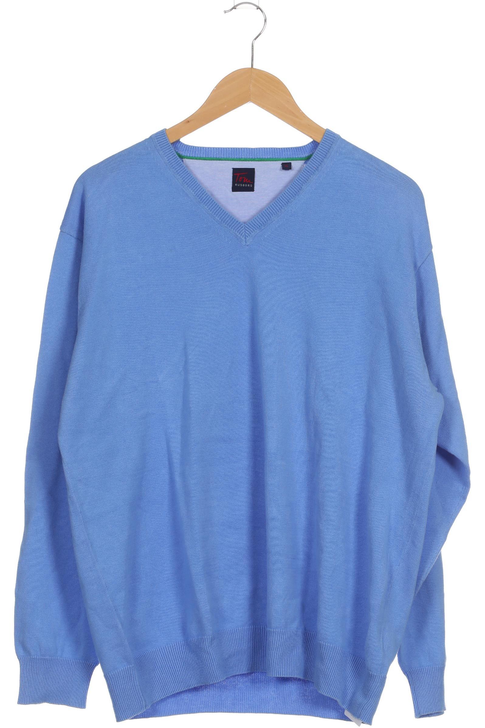 

Tom Rusborg Herren Pullover, blau, Gr.