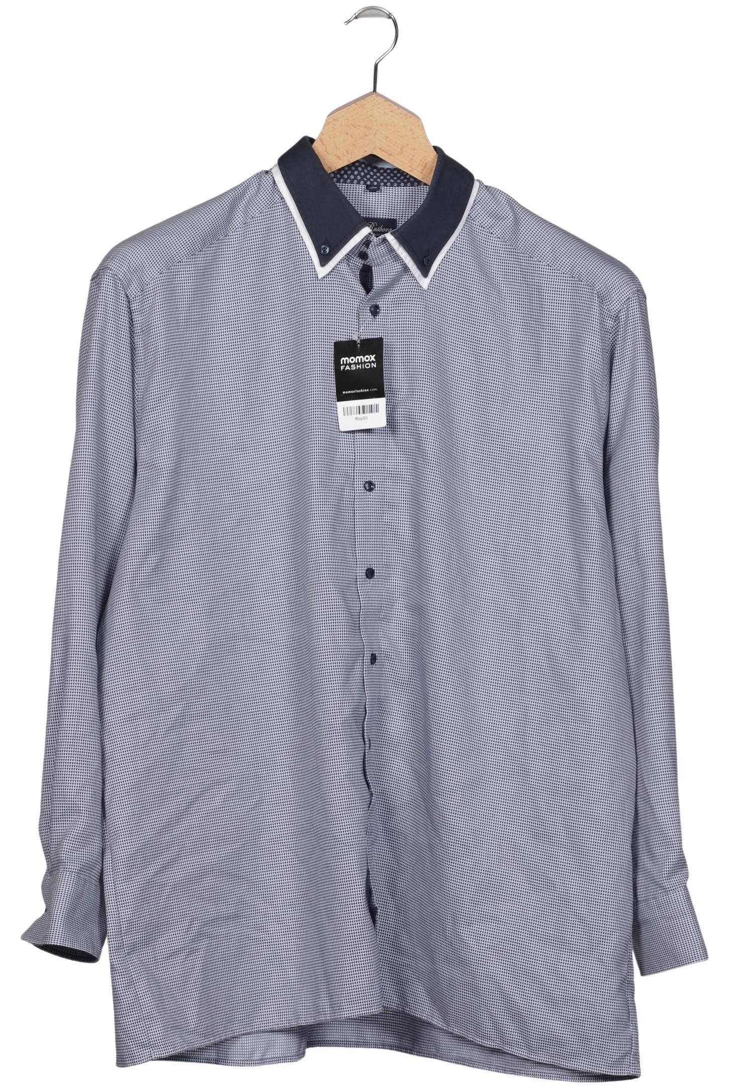 

Tom Rusborg Herren Hemd, hellblau, Gr. 56